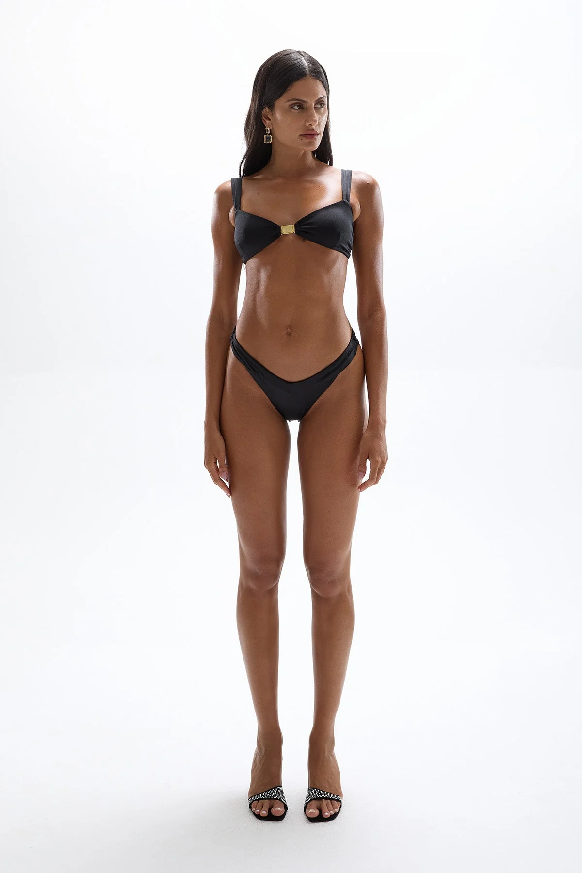 Abyss Bikini Top - Black - Image 4