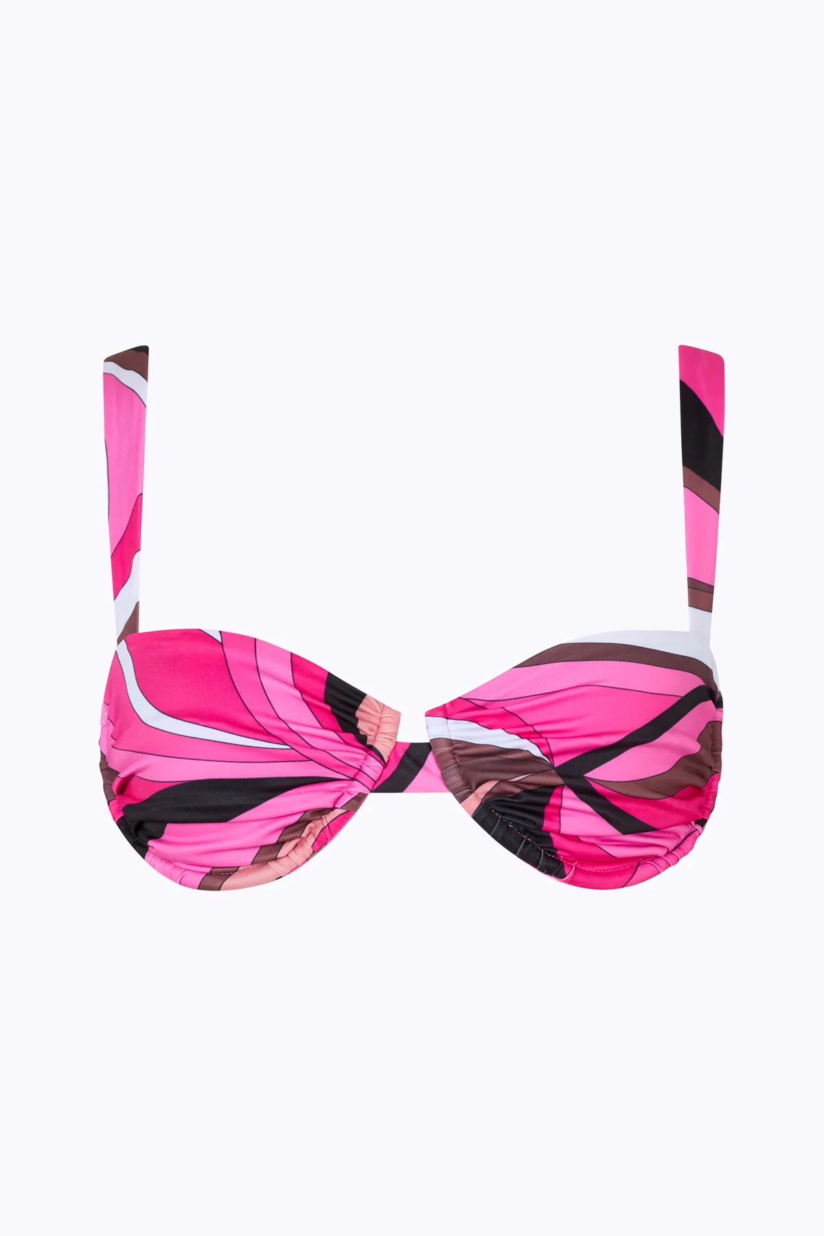 Ariel Ruched Bra - Dolce Pink - Image 2