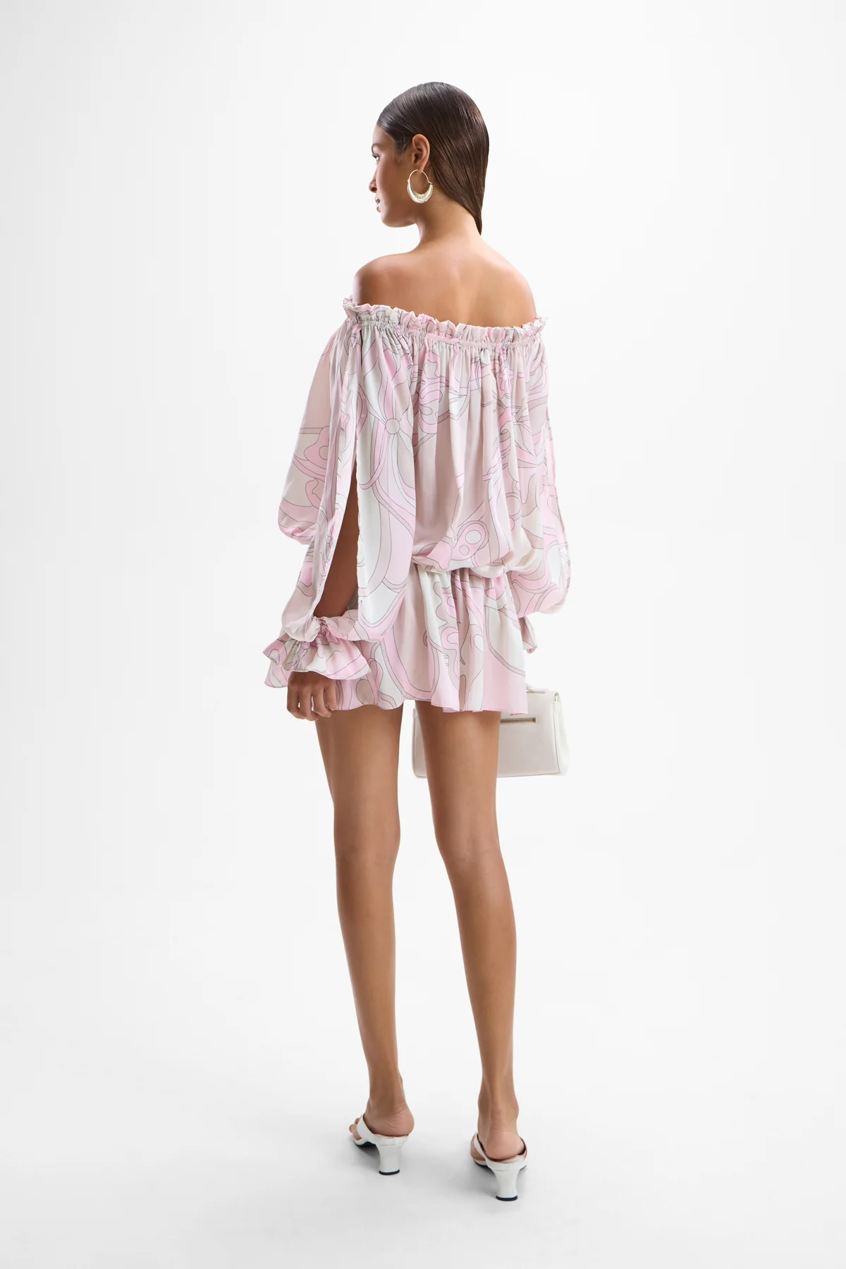 Chloe Mini Dress - Deco Pink - Image 2