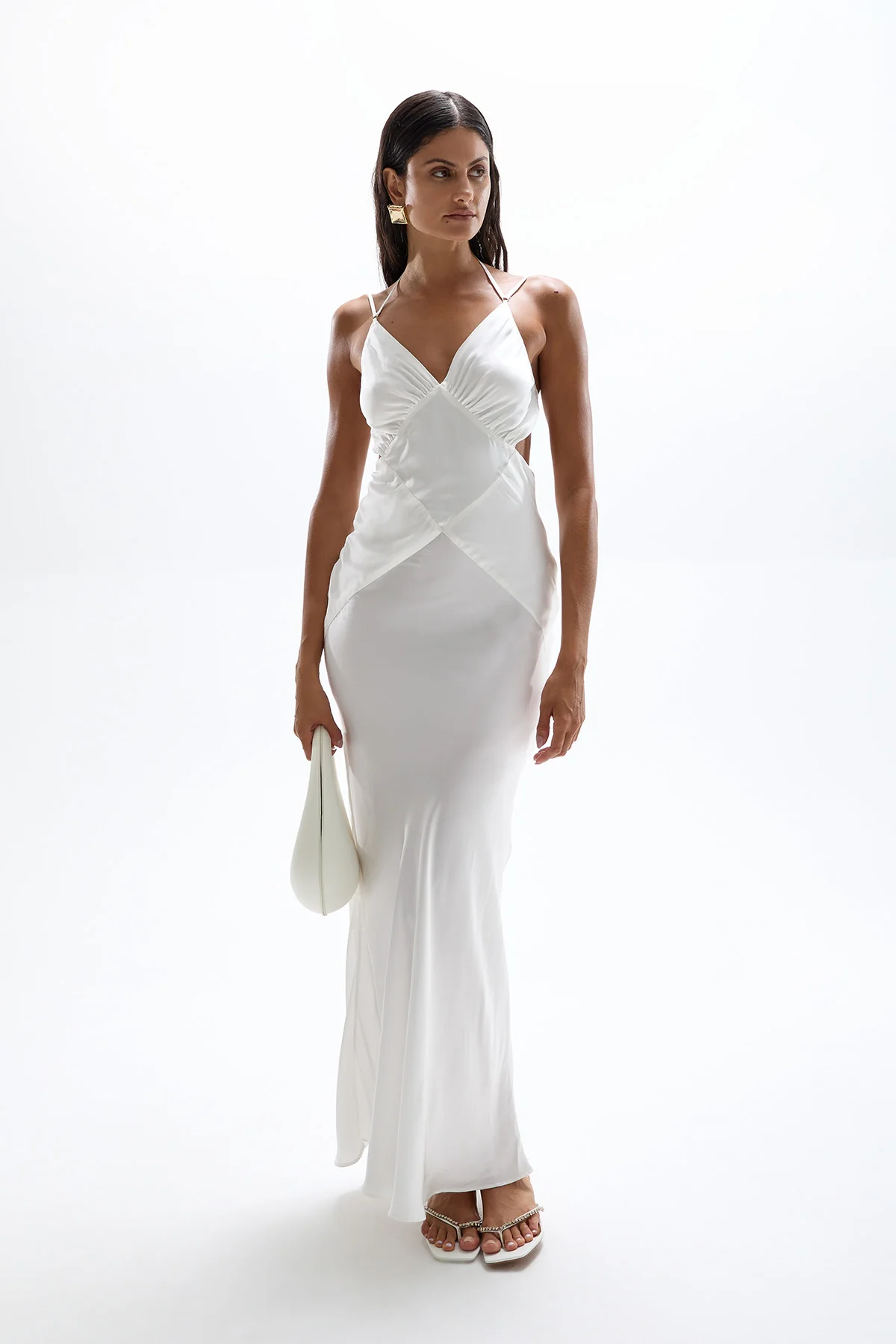 Cinema Maxi Dress - Pearl