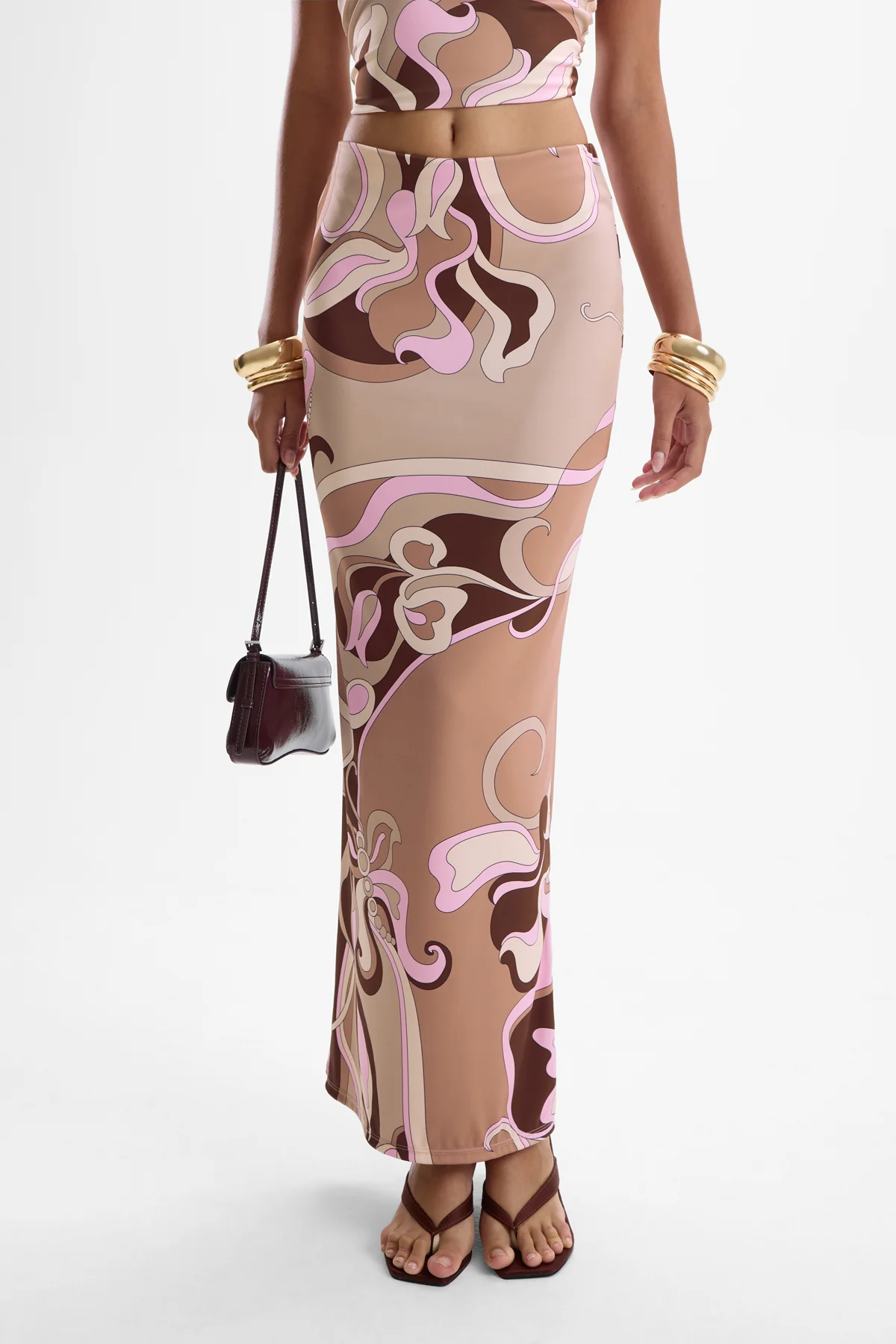 City Maxi Skirt - Deco Mocha - Image 3
