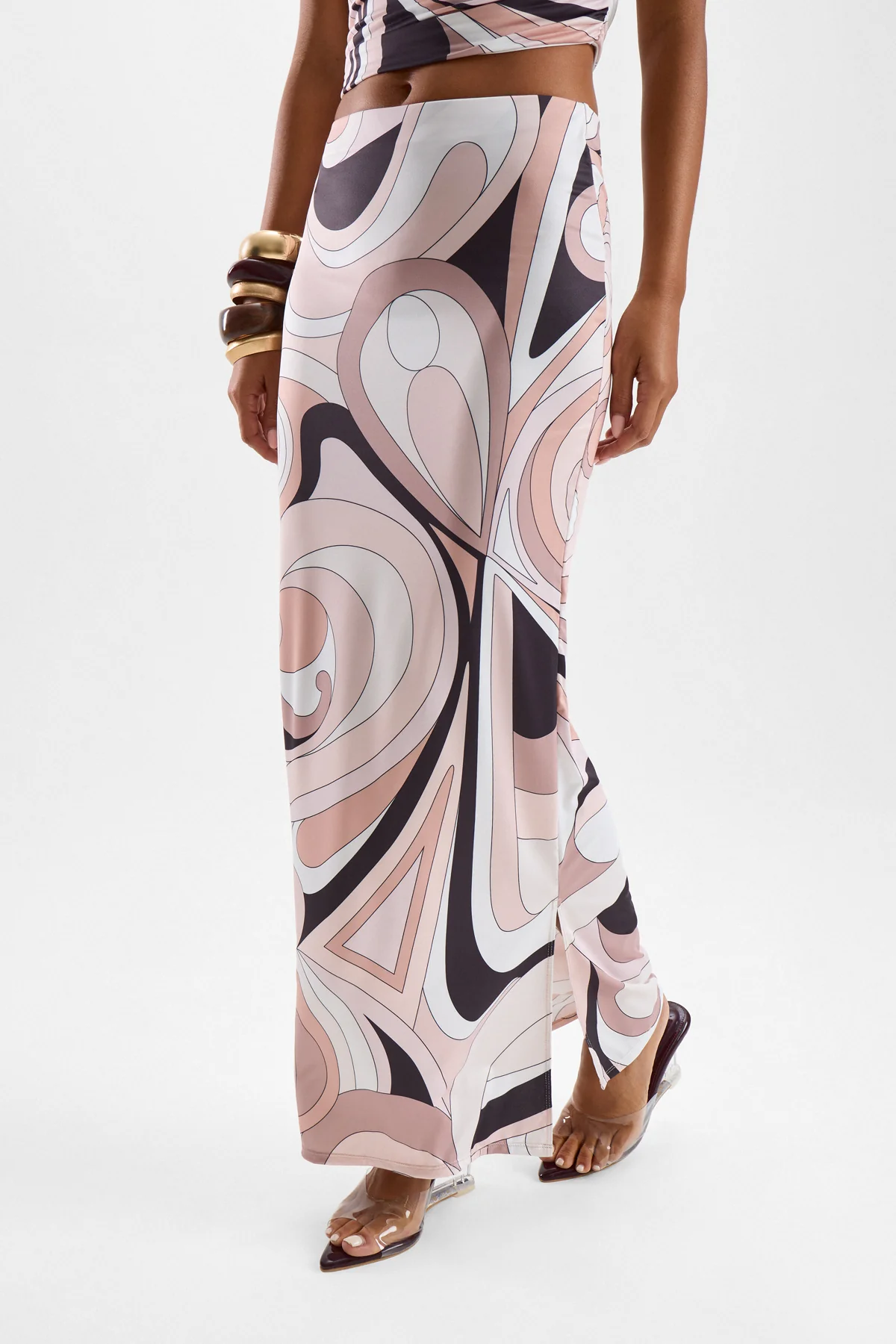 City Maxi Skirt - Mars Beige - Image 3