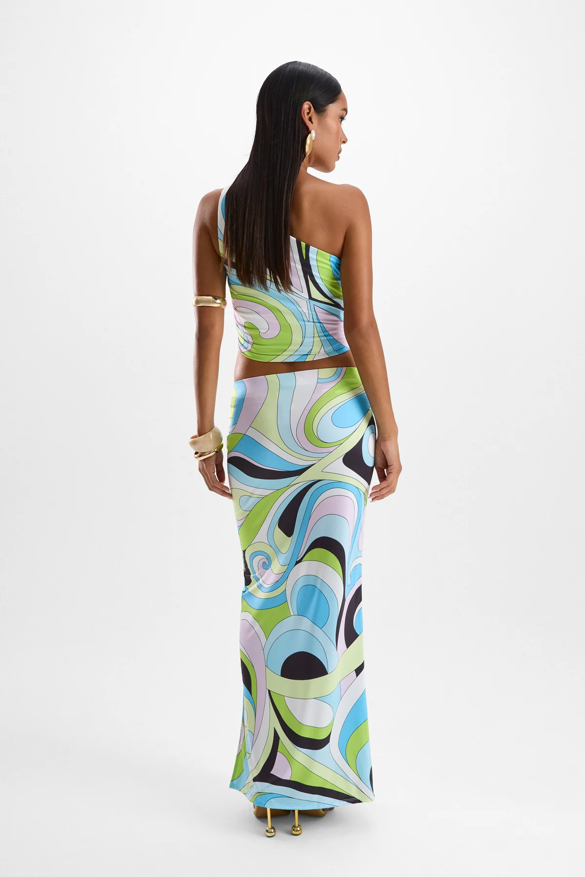 City Maxi Skirt - Mars Blue - Image 3
