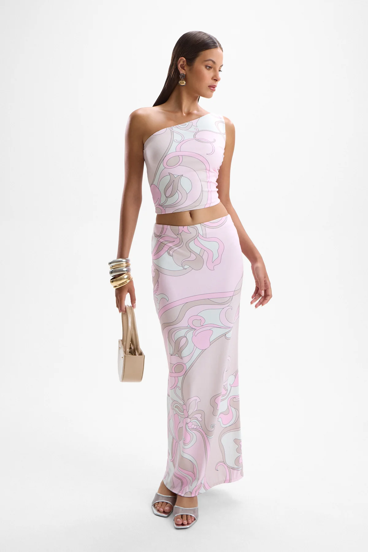 Cleo Cropped Top - Deco Pink - Image 3
