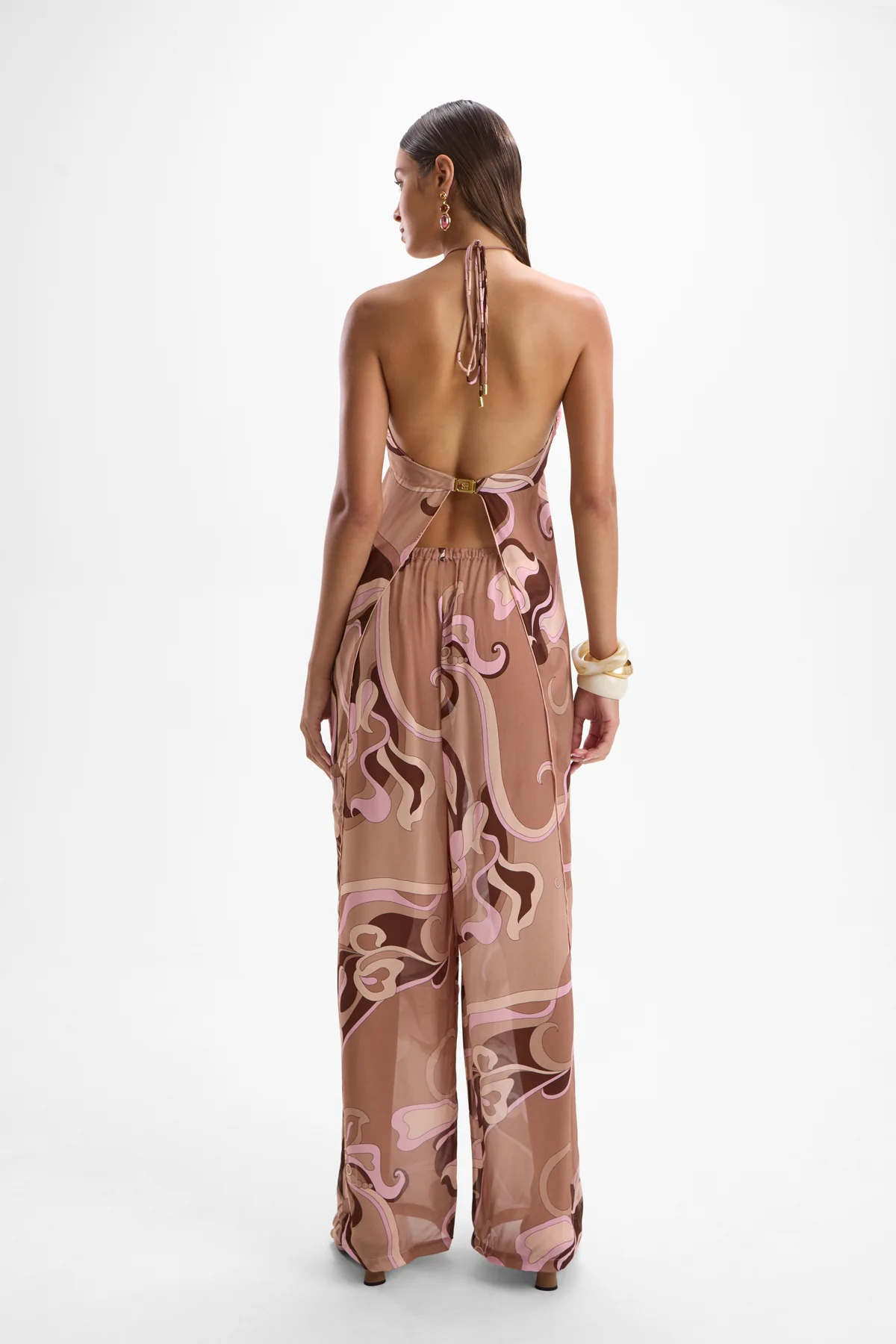 Coral Moonstone Drape Top - Deco Mocha - Image 3