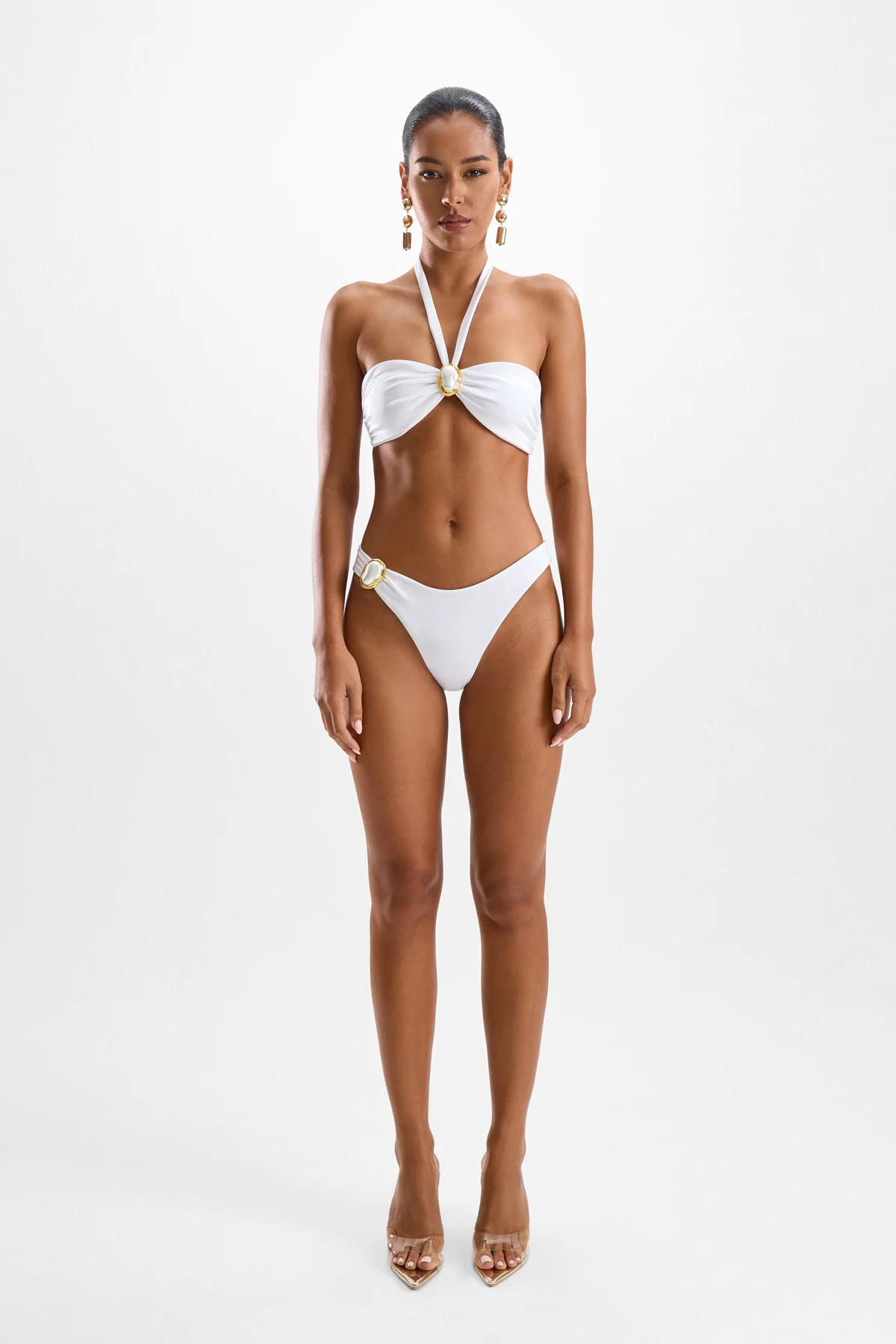 Corazon Moonstone Bottoms - Pearl