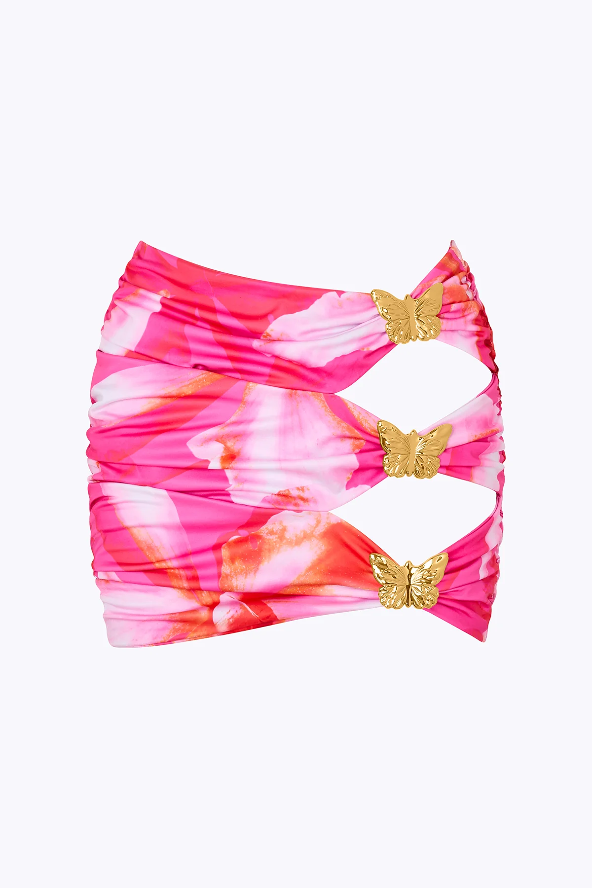 Coupe Butterfly Cut Out Mini Skirt - Wildflower - Image 2