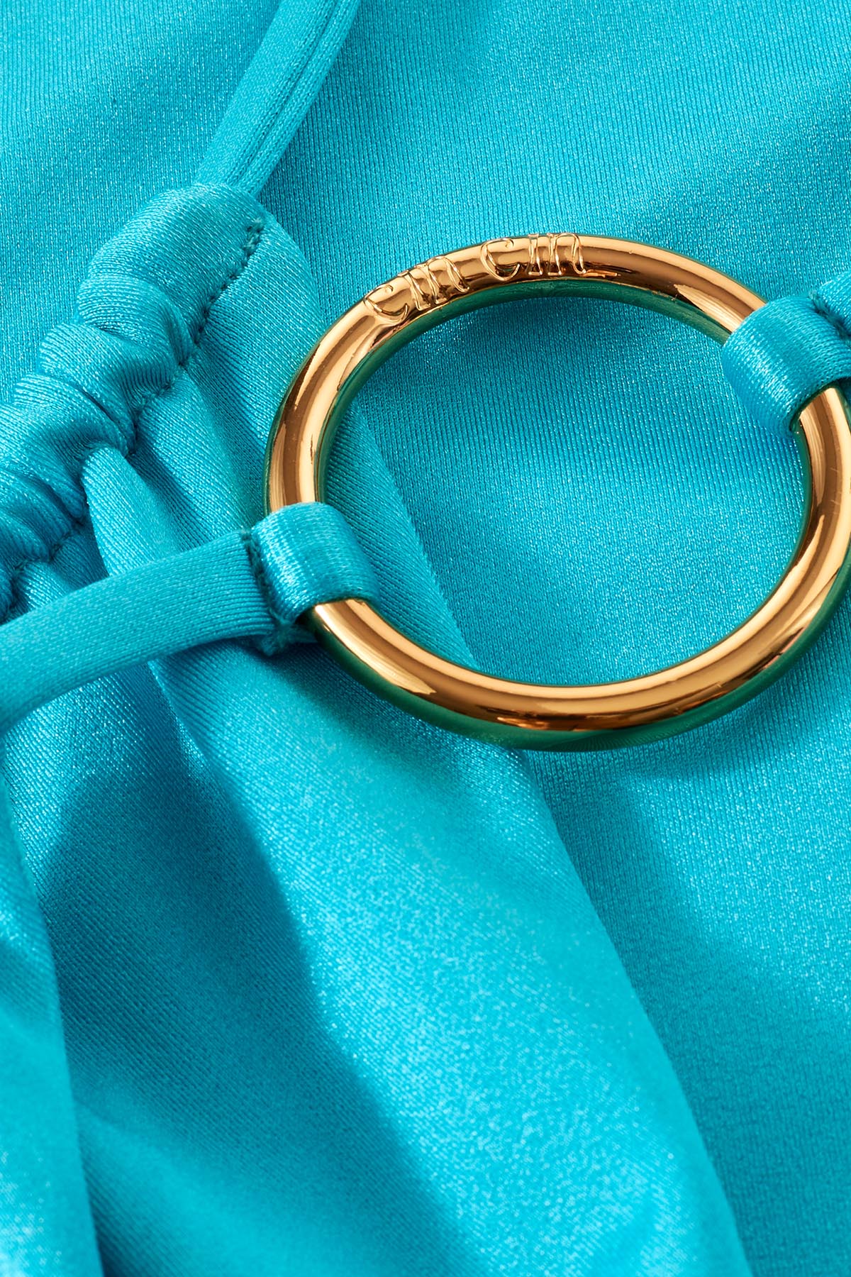 Cove String Bottoms - Aquamarine - Image 5