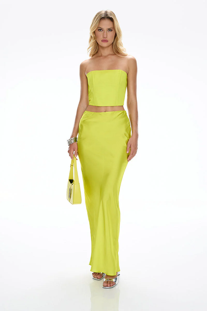 Cupid Crop Bustier - Citrus - Image 2
