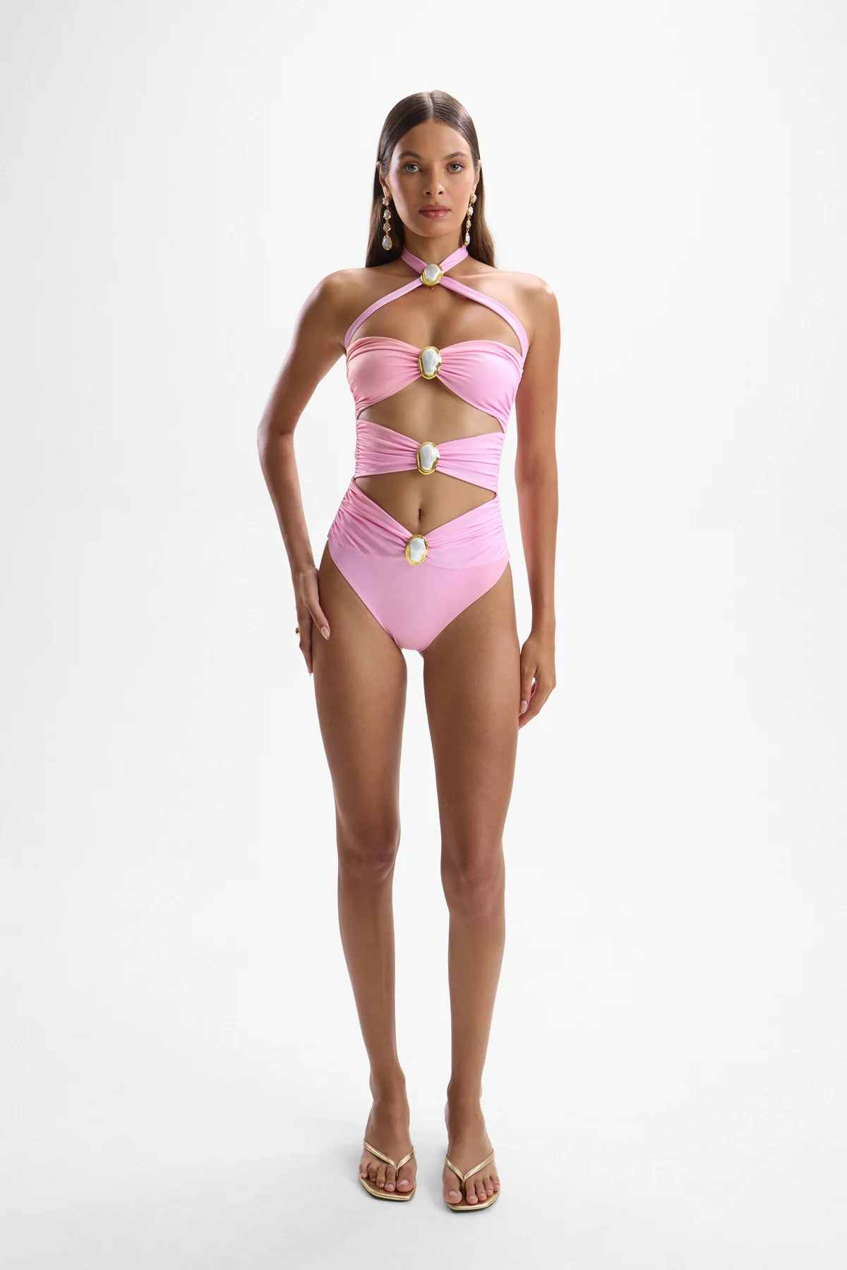 Diamond Moonstone Swimsuit - Sorbet - Image 2
