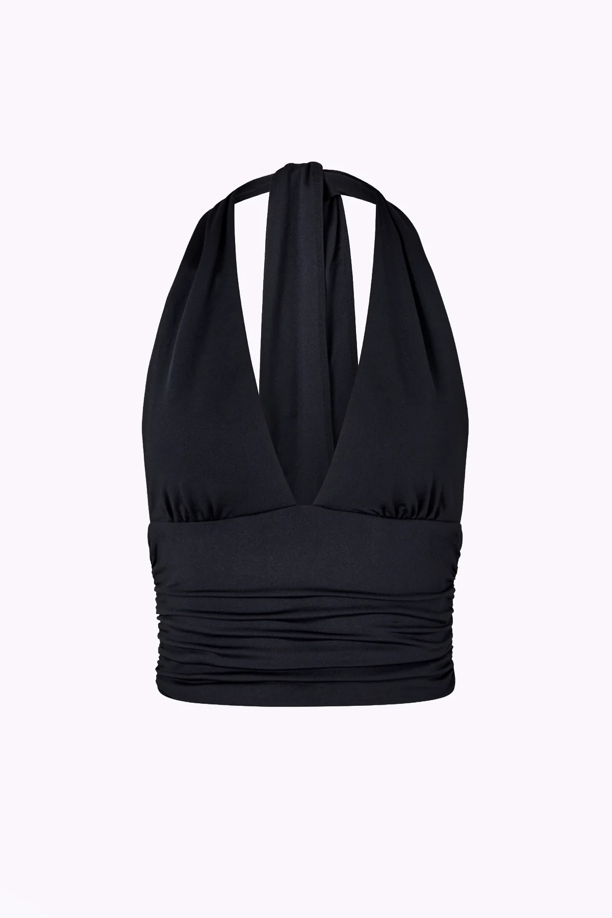 Eleganza Halter Top - Black - Image 4