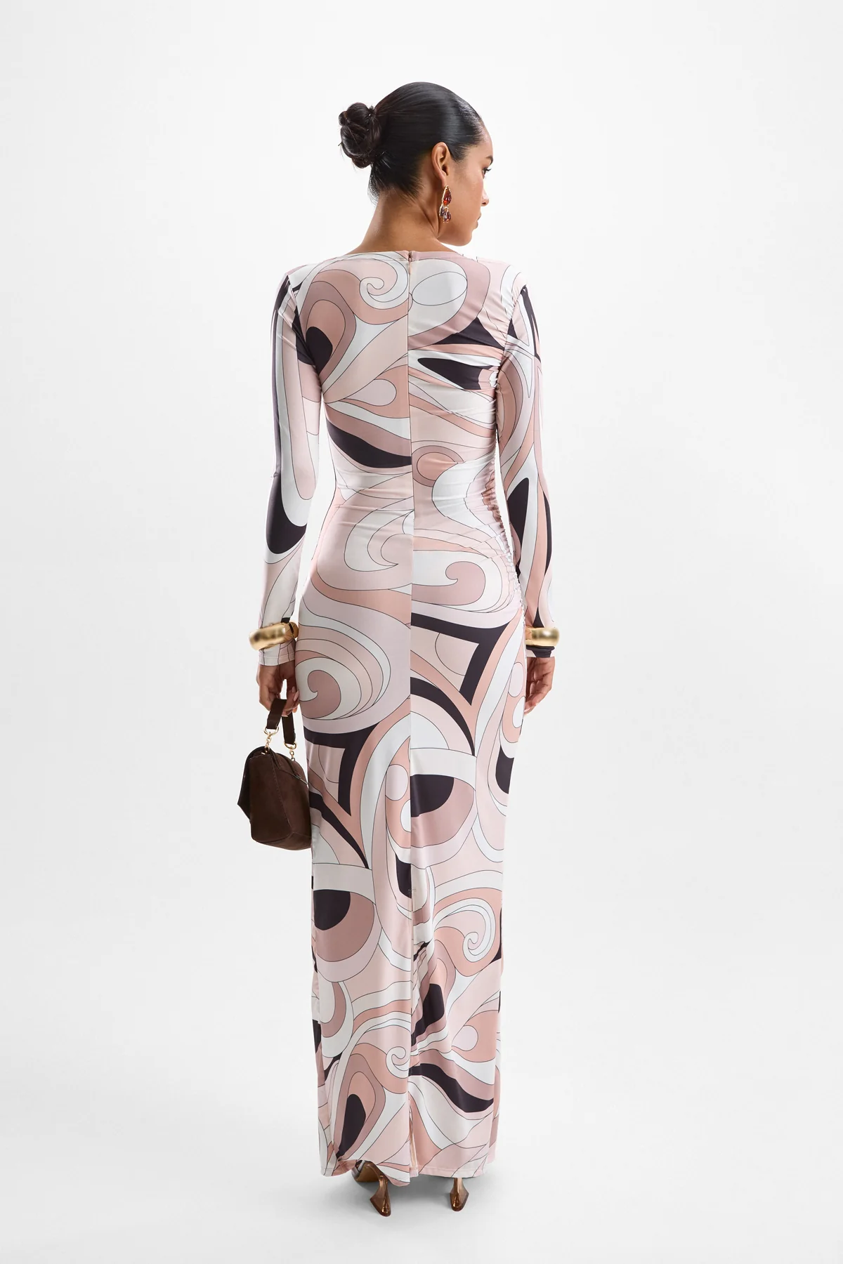 Empress Maxi Dress - Mars Beige - Image 3