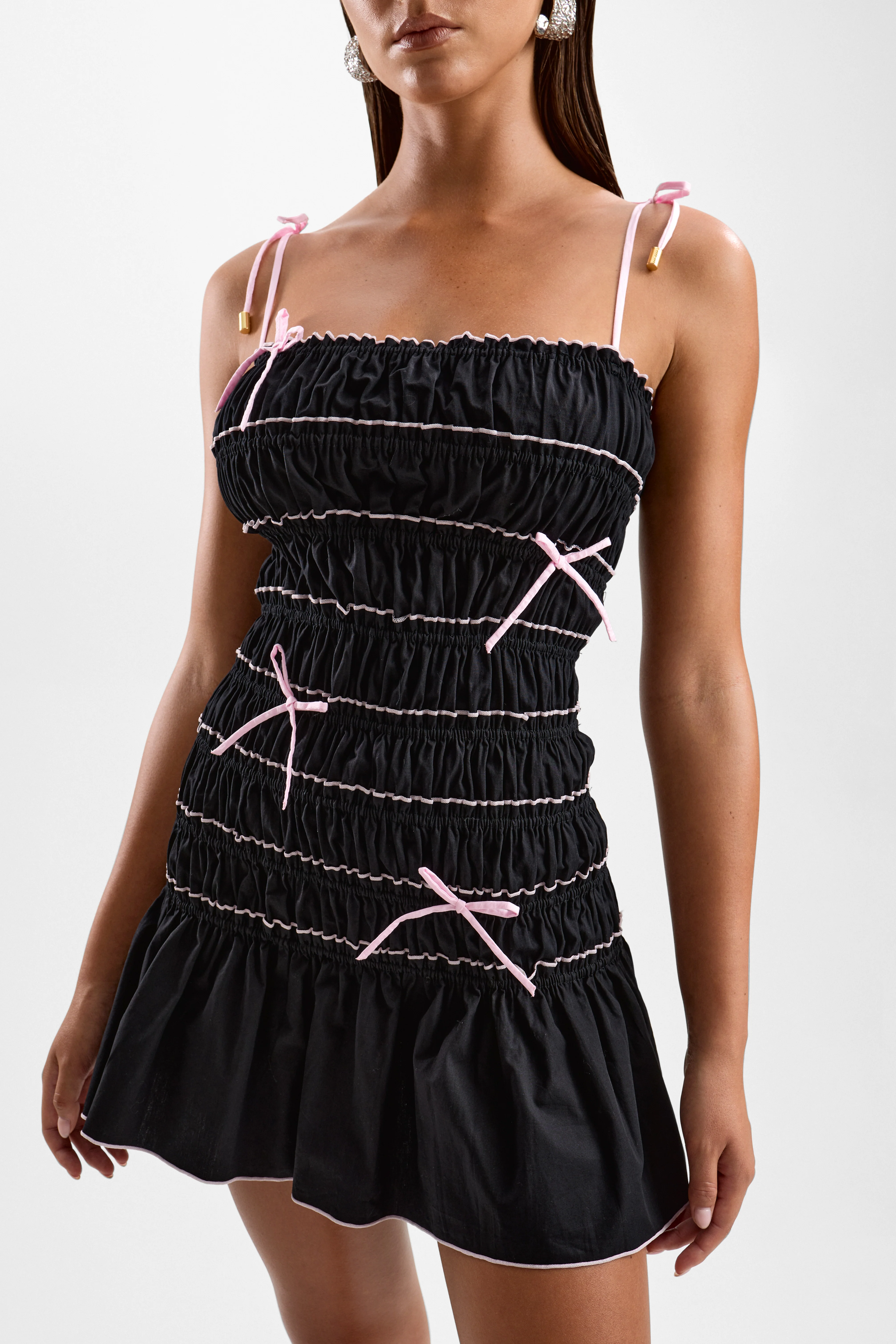 Femme Mini Dress - Black - Image 3