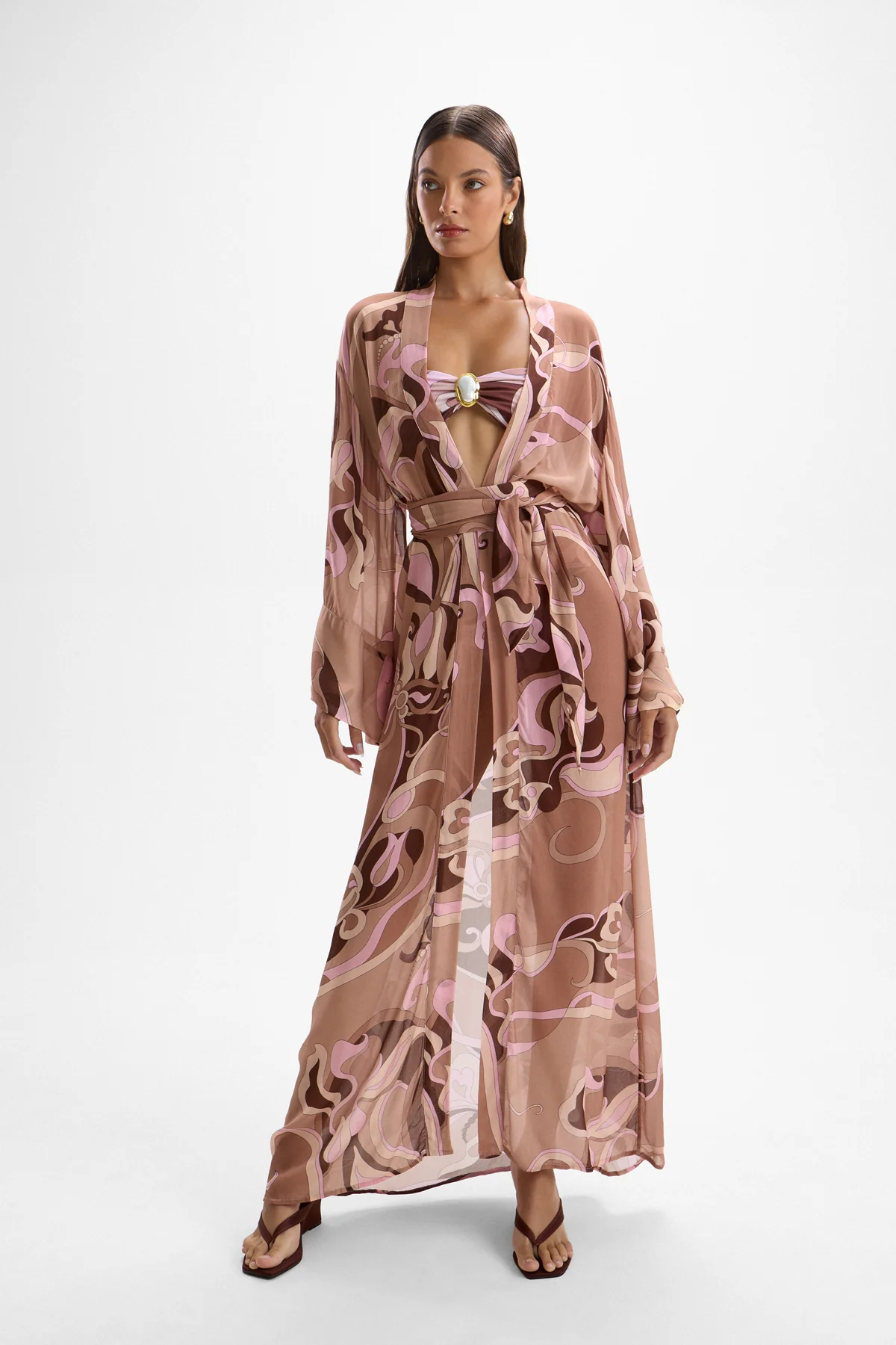 Fortune Robe - Deco Mocha - Image 3