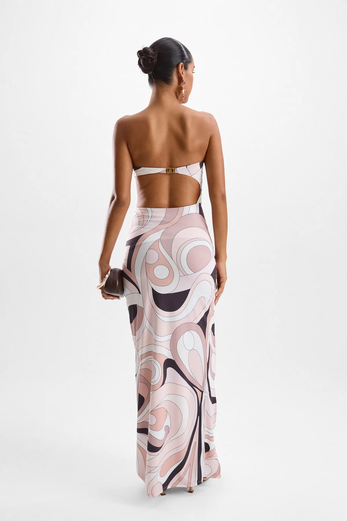 Gaia Halo Dress - Mars Beige - Image 2