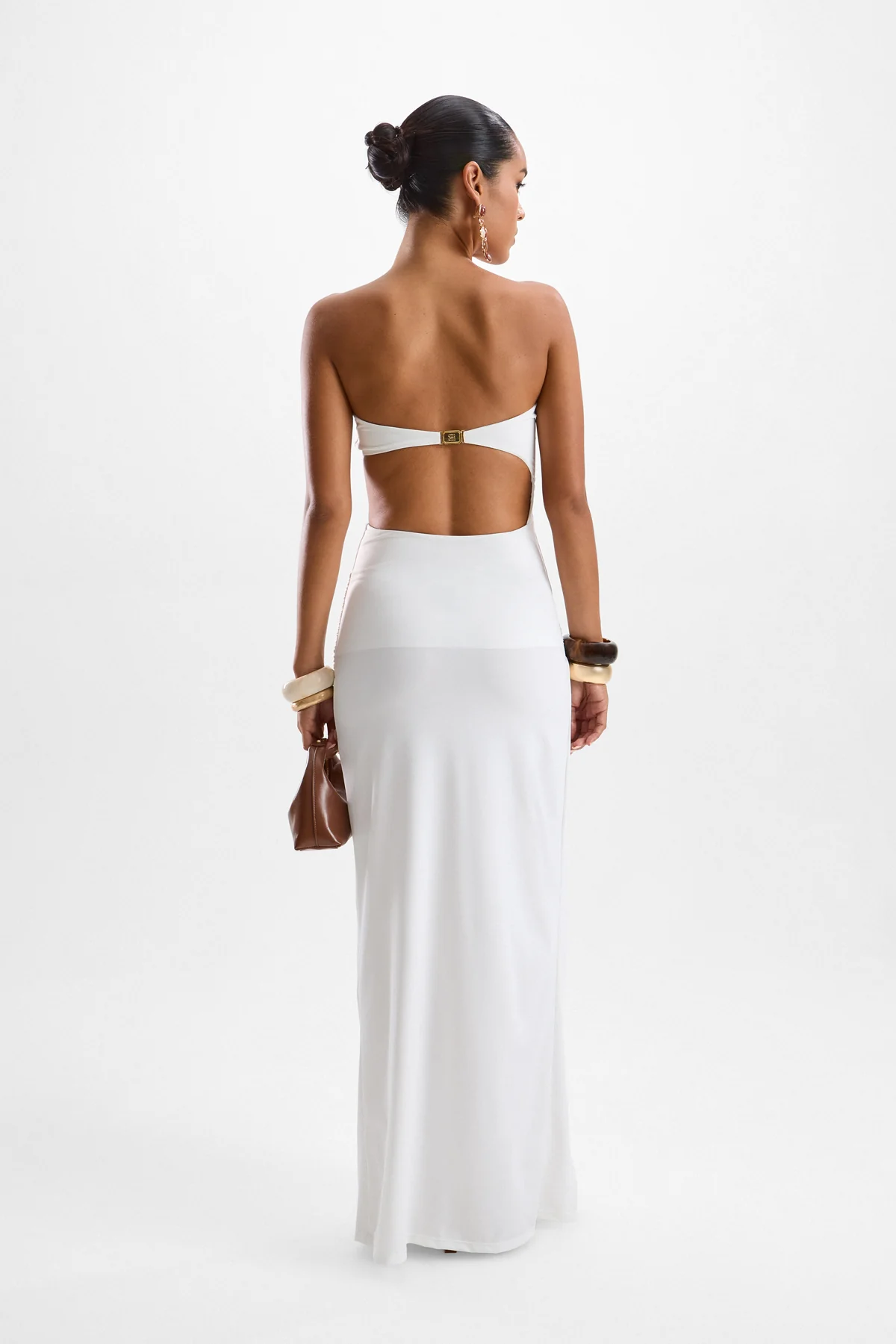 Gaia Halo Dress - Pearl - Image 3
