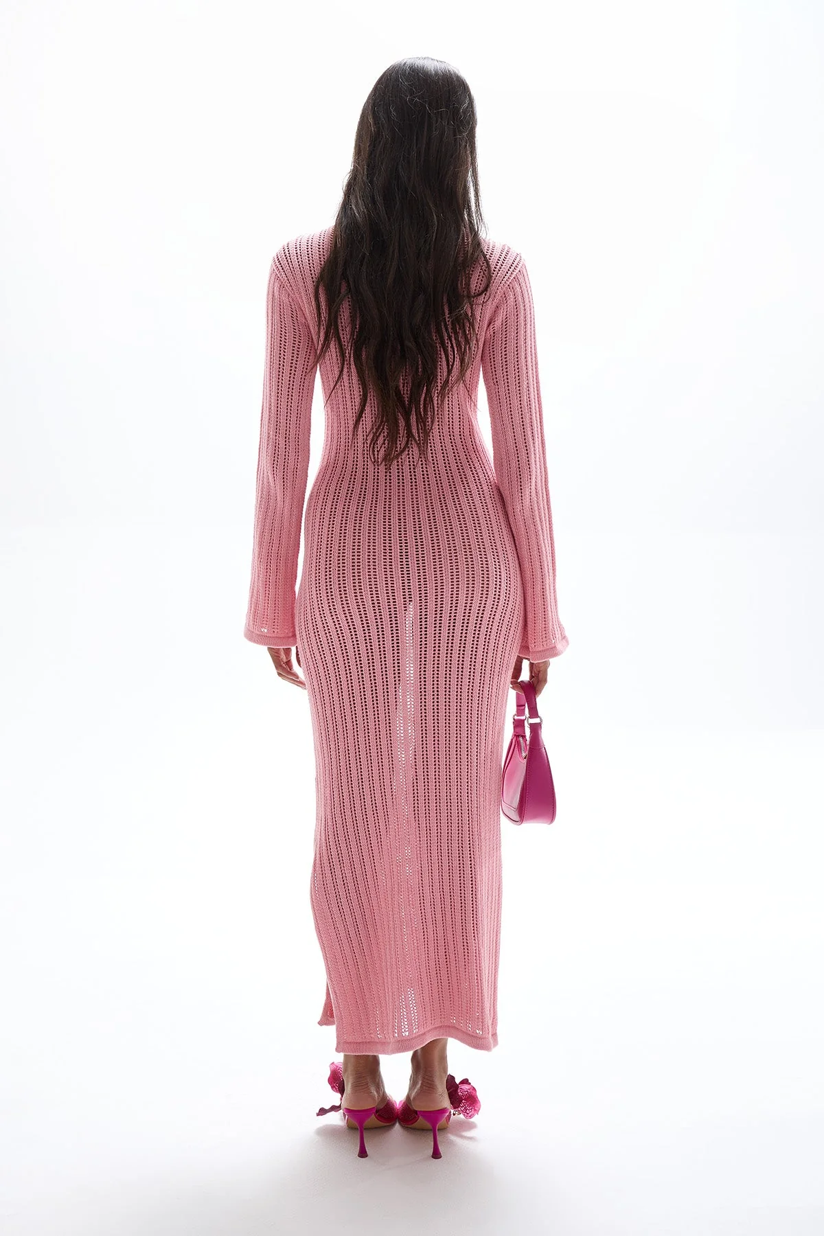 Godiva Butterfly Knit Dress - Barbie - Image 2