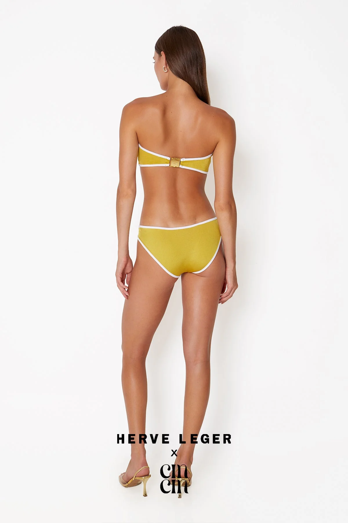 Herve Leger X Cin Cin - Bandeau Bikini Top - Image 3