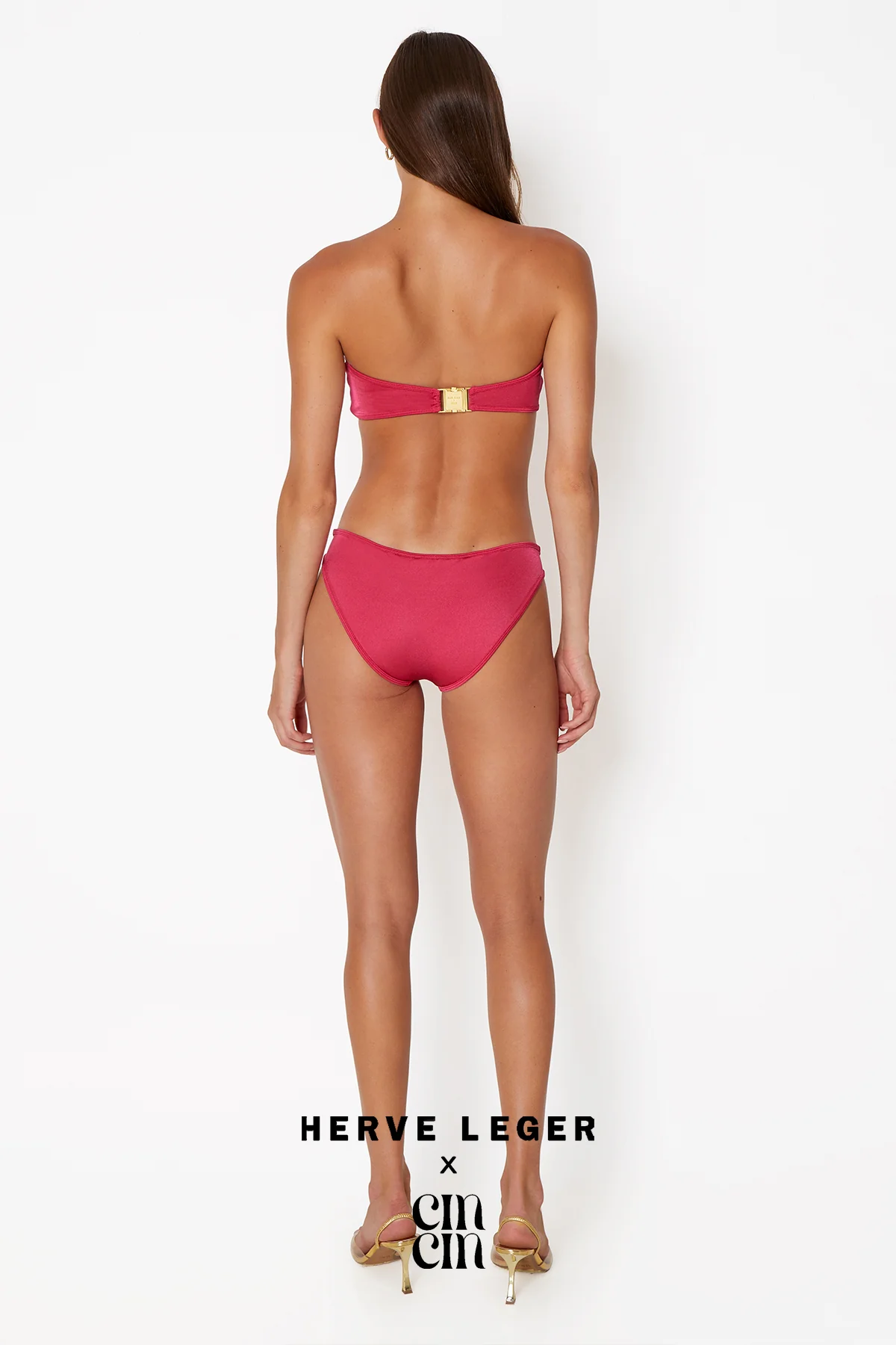 Herve Leger X Cin Cin Bandeau Bikini Top - Image 2