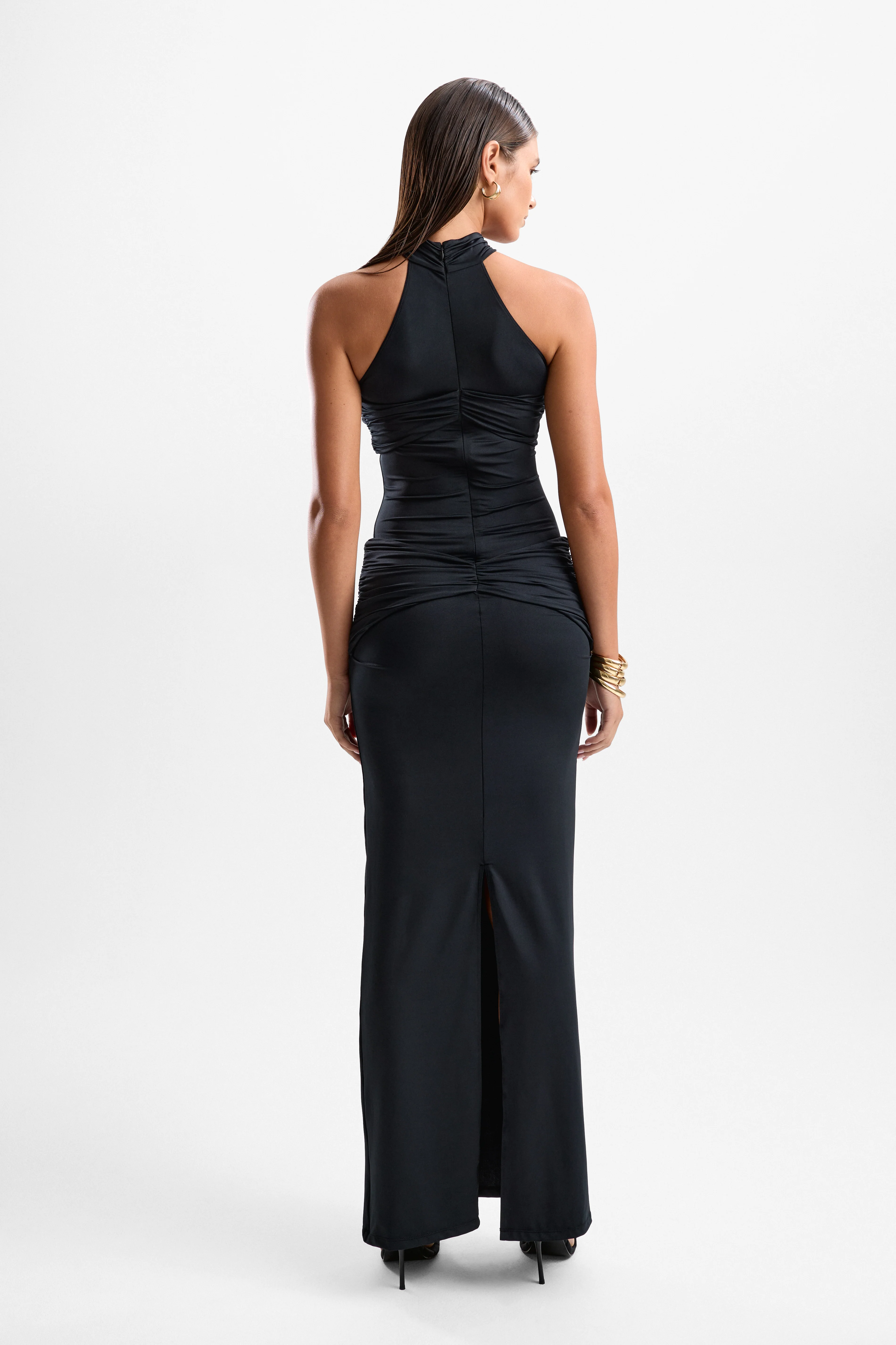 Hevea Halo Maxi Dress - Black - Image 3