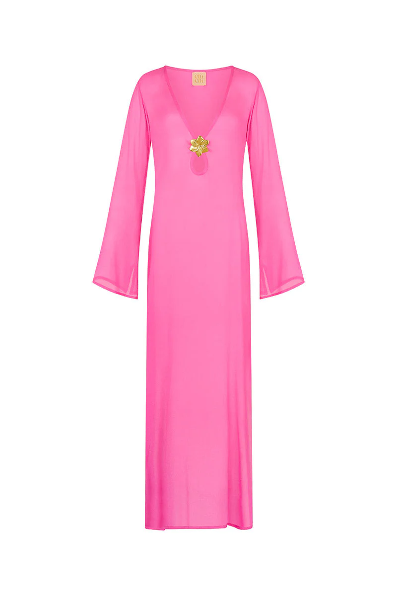 Hotline Maxi Dress - Barbie - Image 4