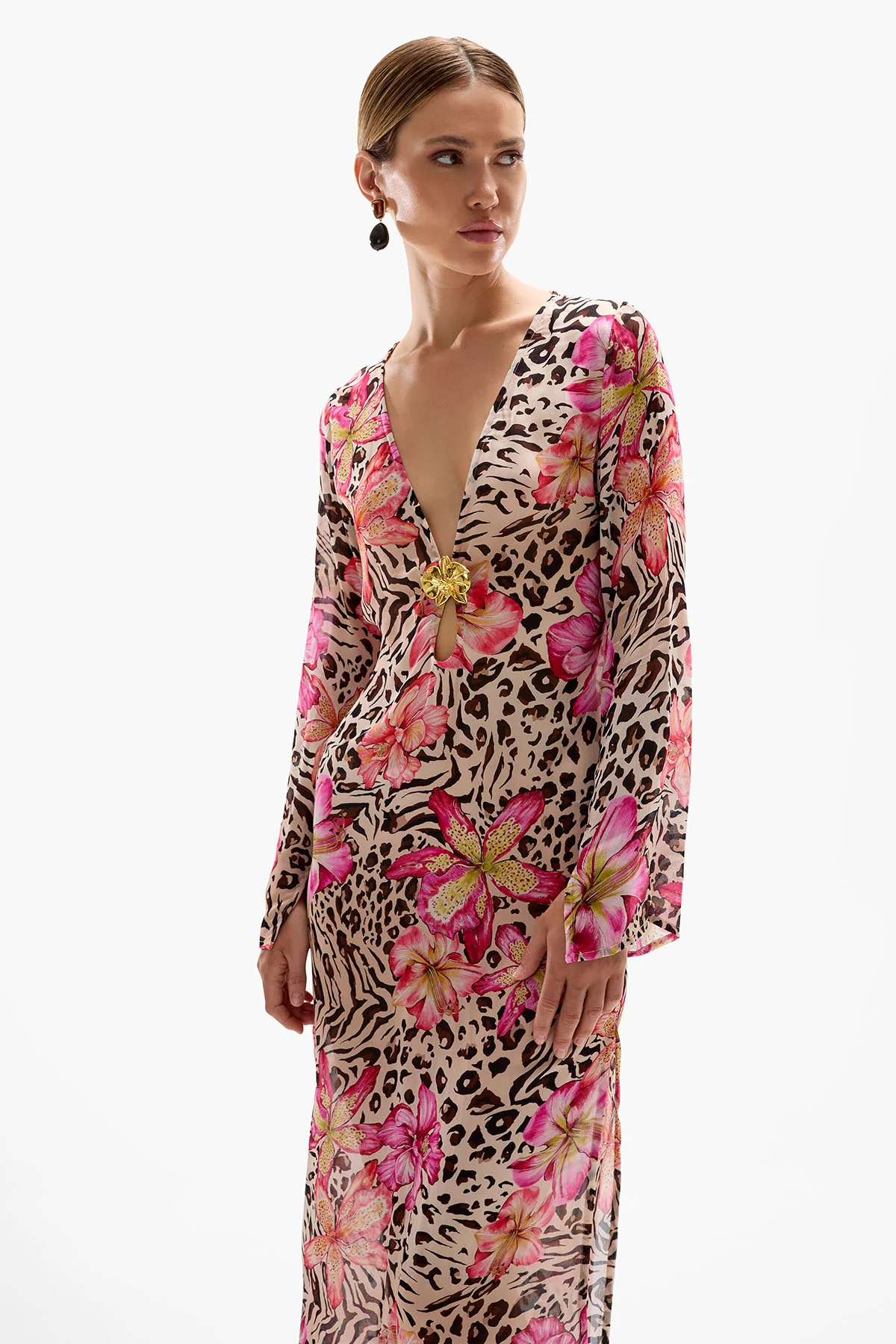 Hotline Orchid Maxi Dress - Safaria - Image 3