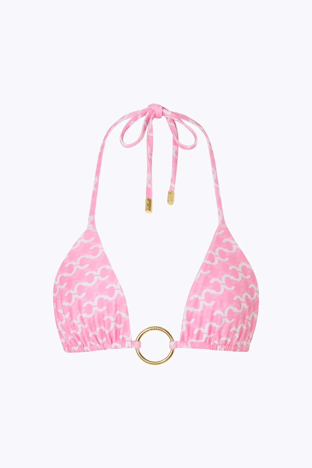 Isle Hoop Halter - Logomania Pink