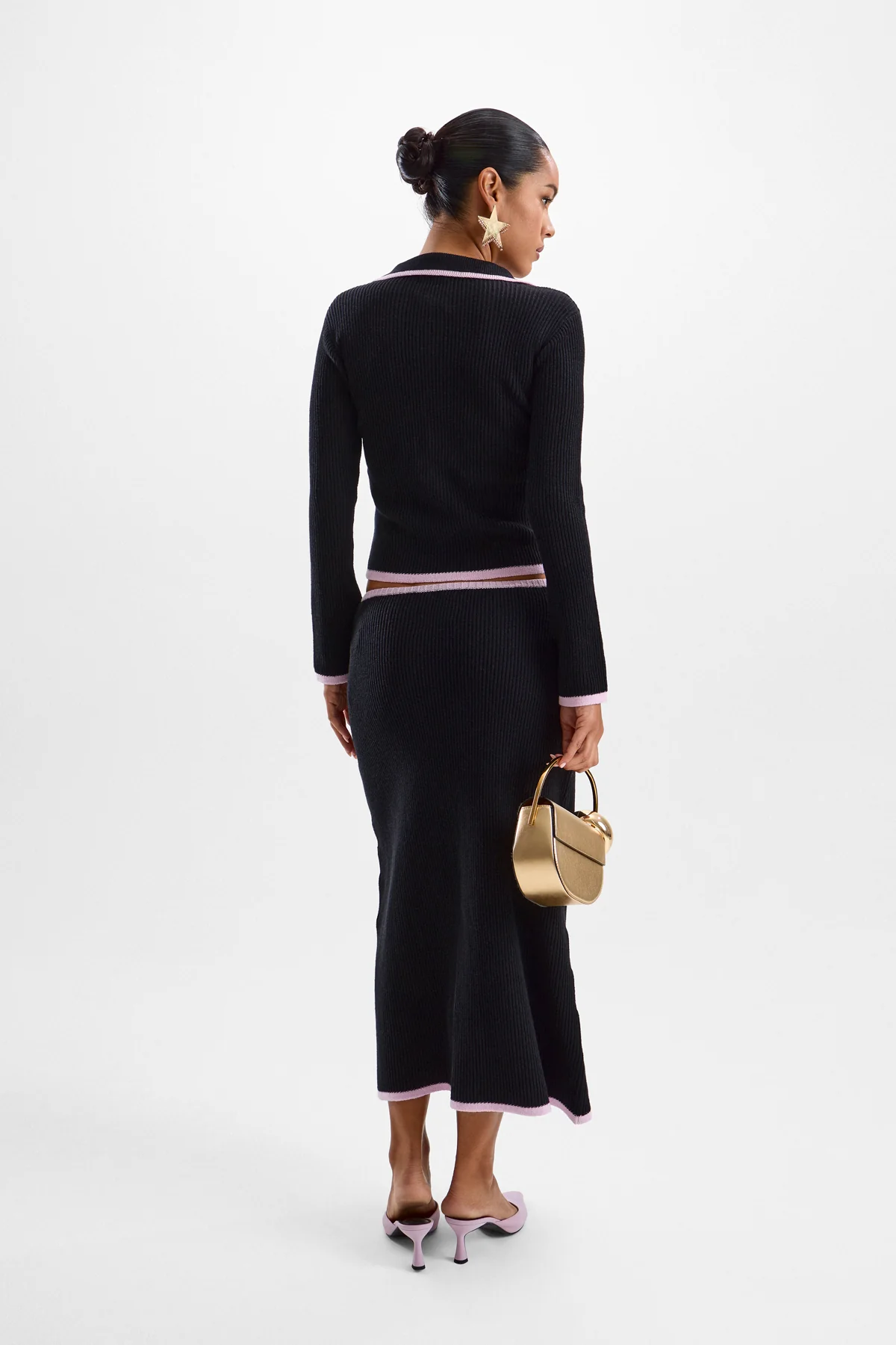 Legacy Knit Cardigan - Black - Image 3