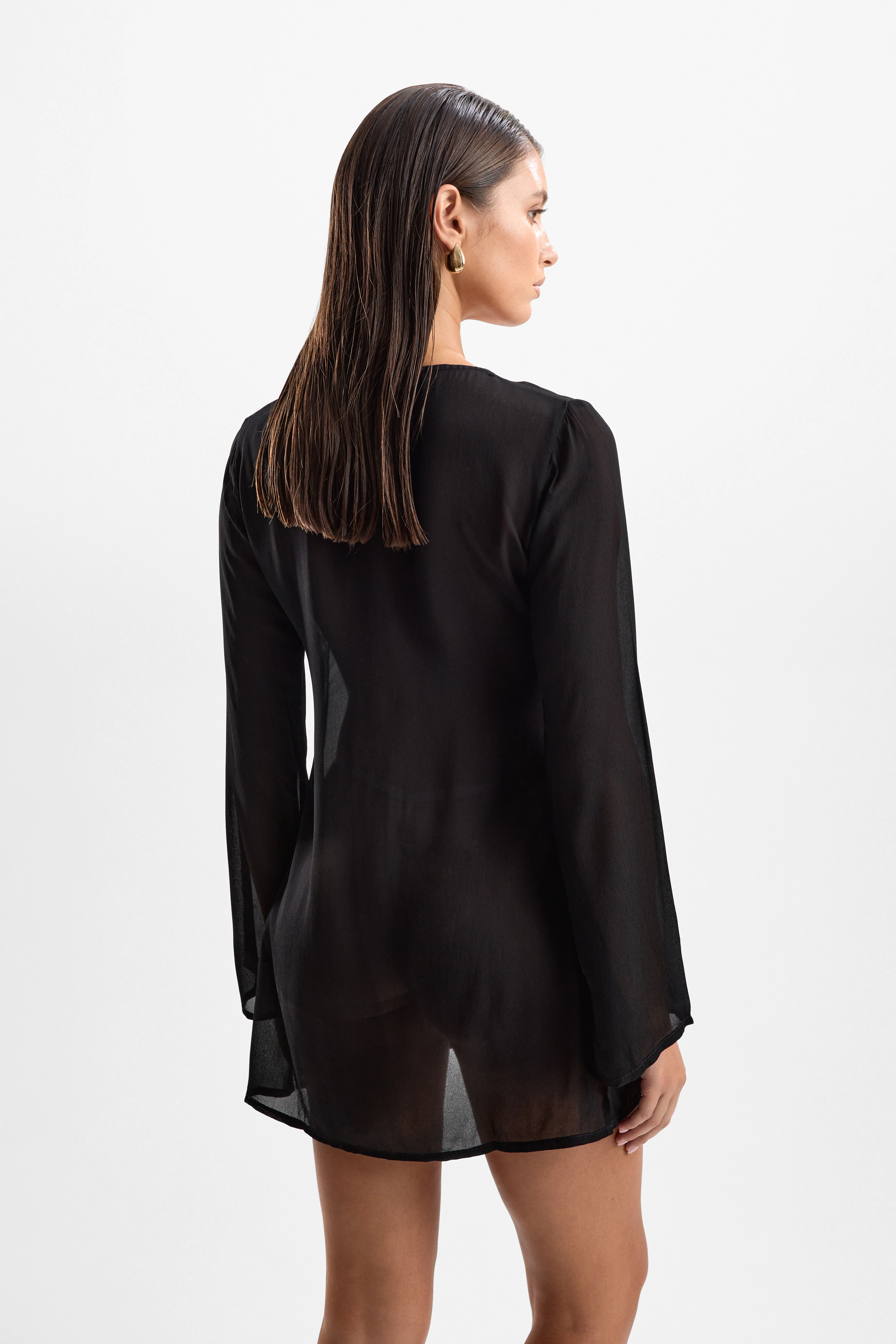 Lulu Lobster Dress - Black - Image 2