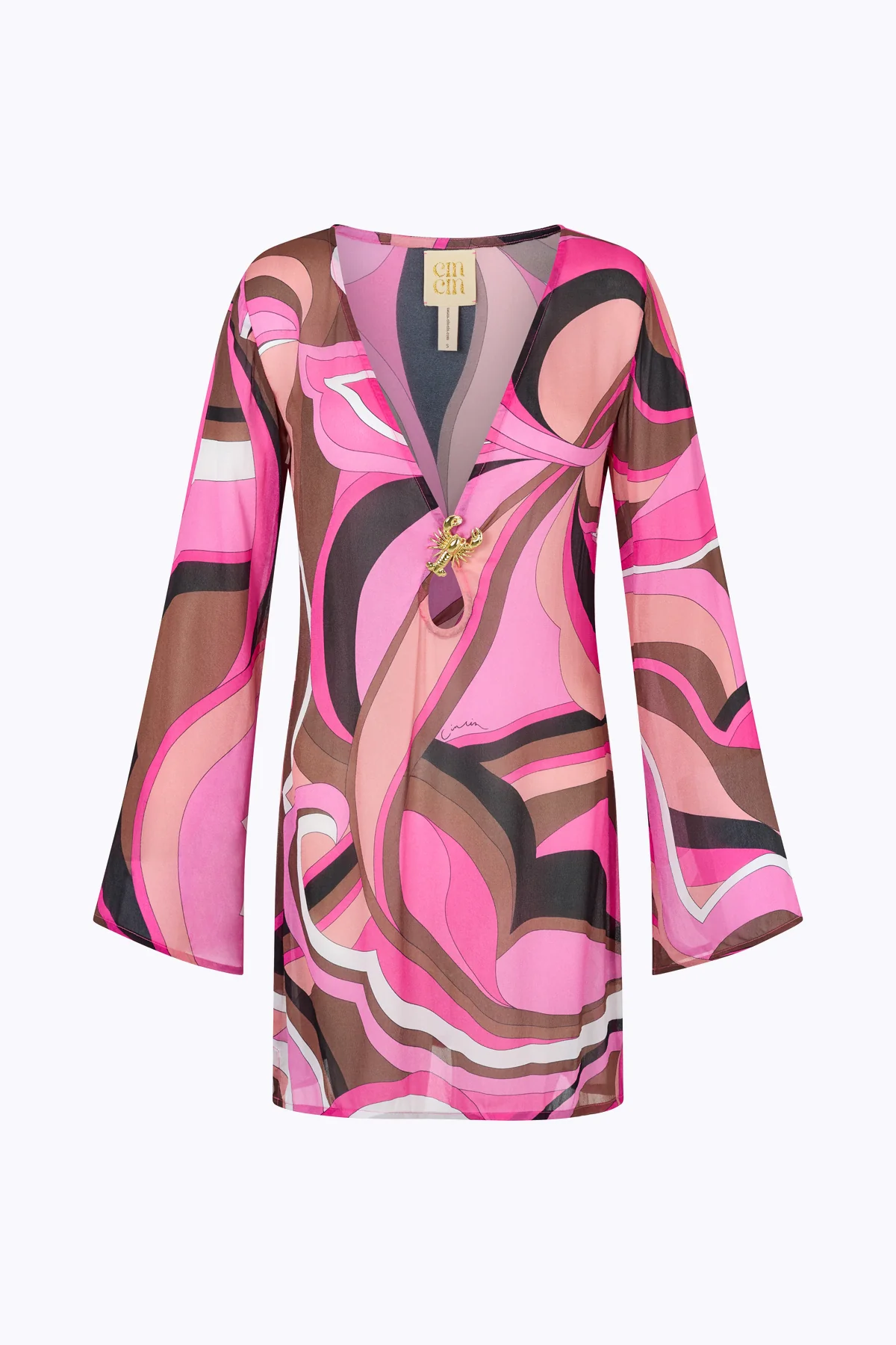 Lulu Lobster Dress - Dolce Pink - Image 2
