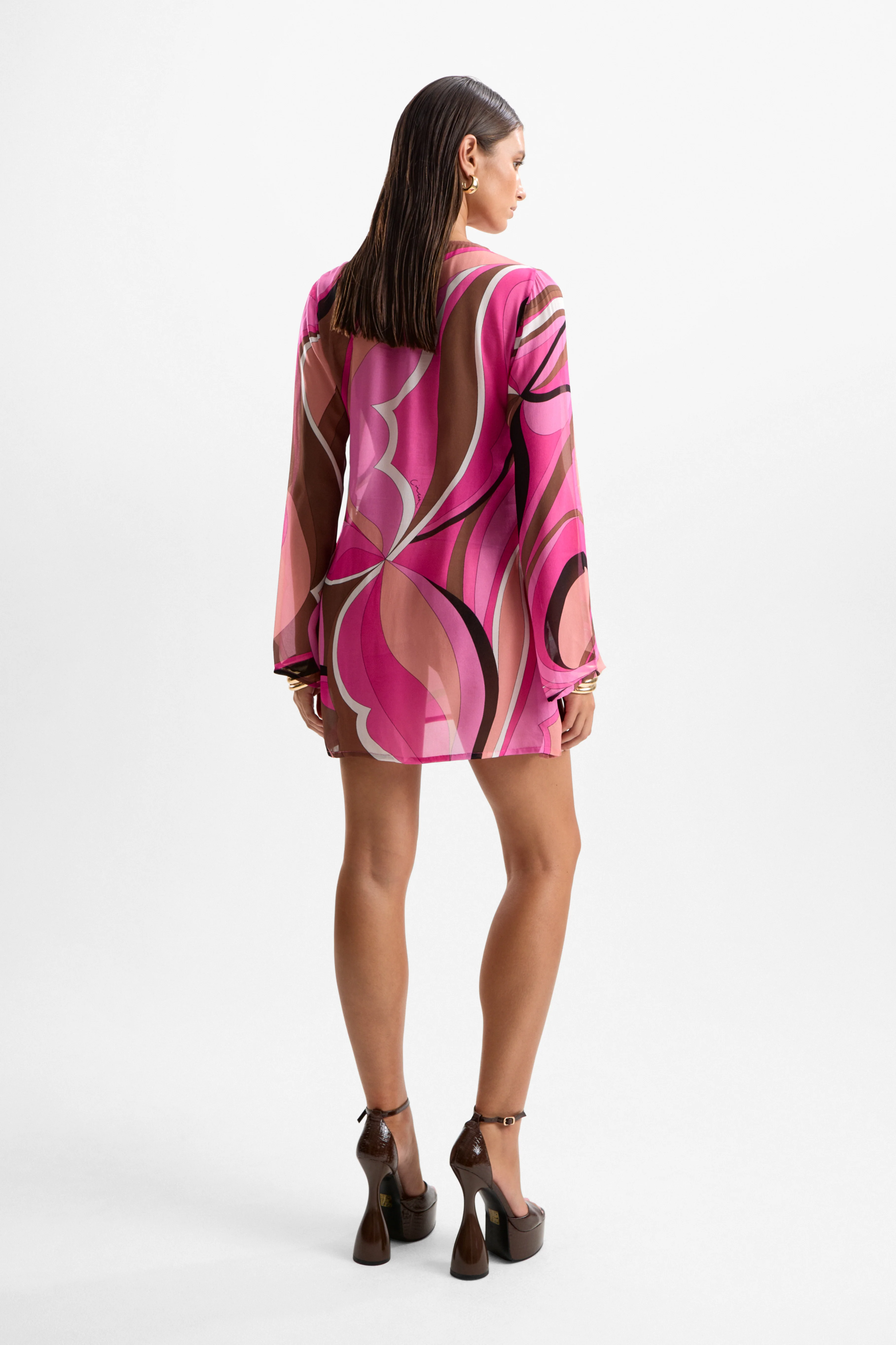 Lulu Lobster Dress - Dolce Pink - Image 3