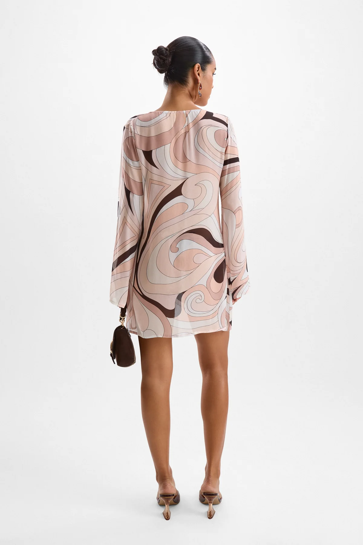 Lulu Moonstone Dress - Mars Beige - Image 3