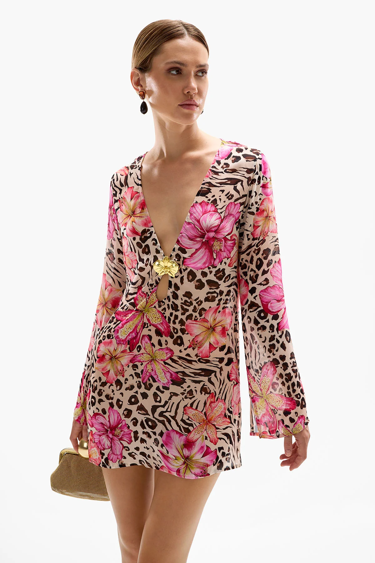Lulu Orchid Dress - Safaria - Image 3