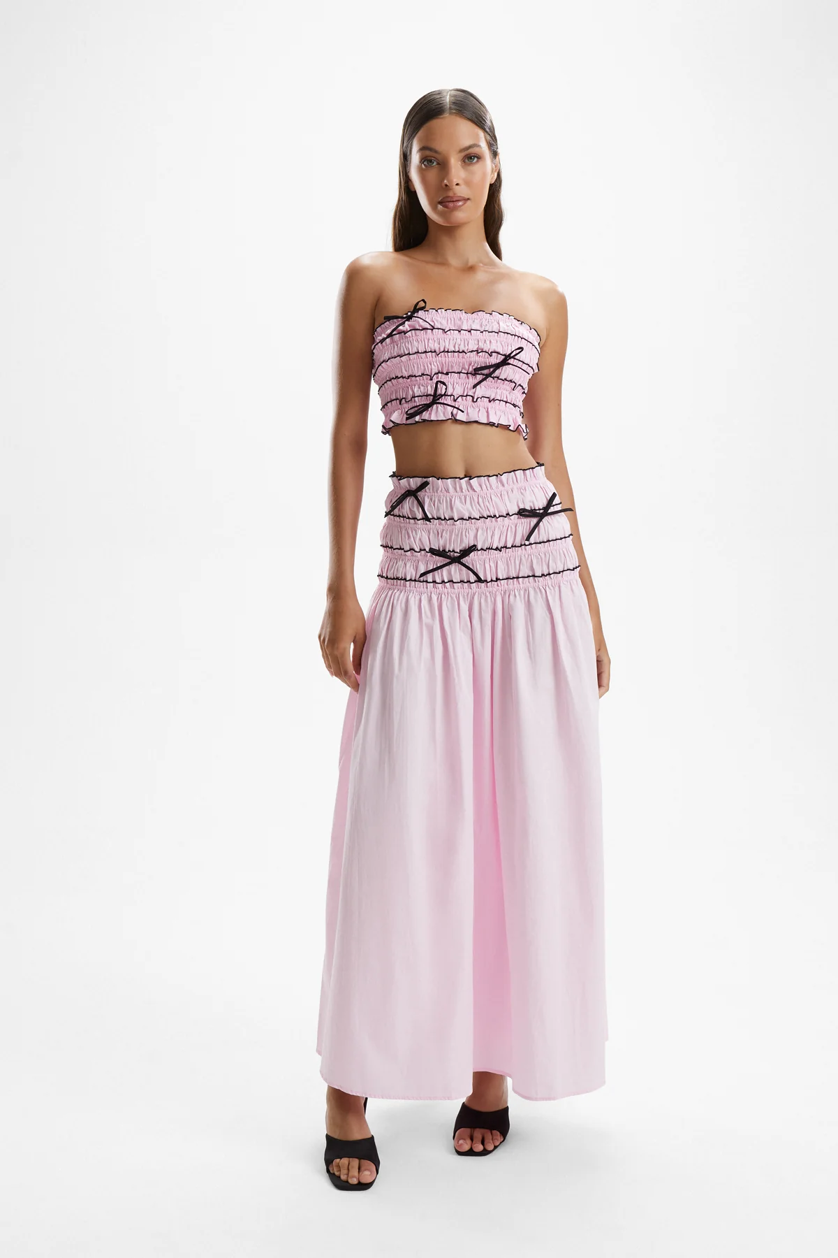Maiden Shirred Top - Ballet Pink - Image 3