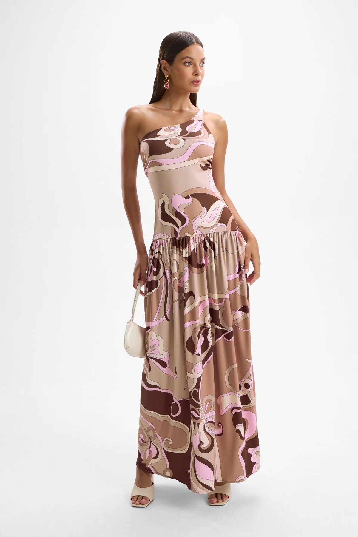 Marais Maxi Dress - Deco Mocha - Image 3