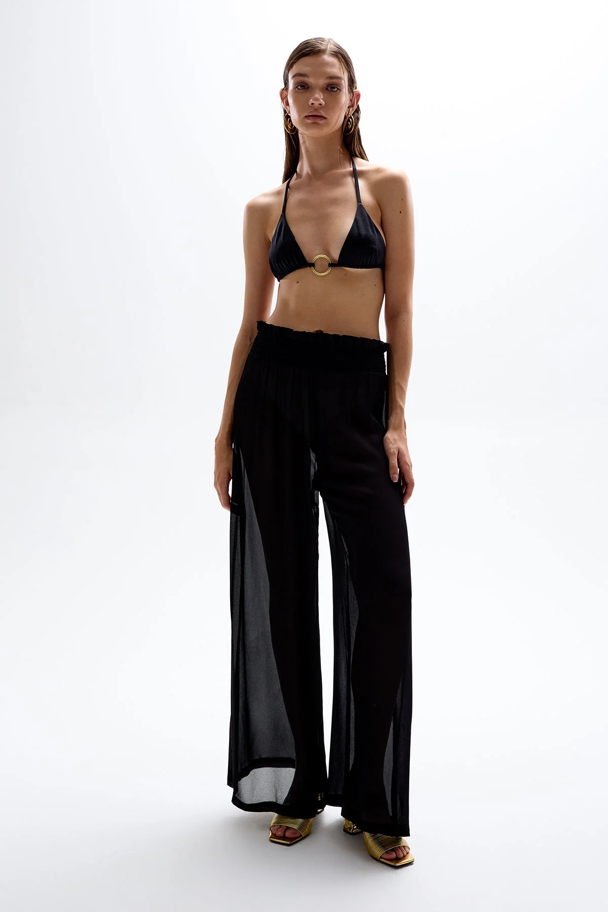 Mission Shirred Pants - Black - Image 6
