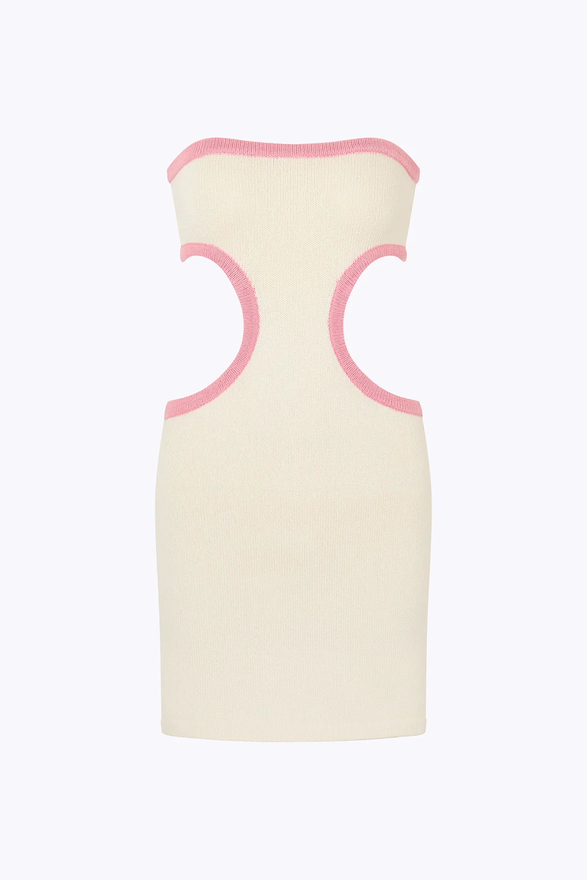 Pantera Knit Dress - Pearl - Image 4