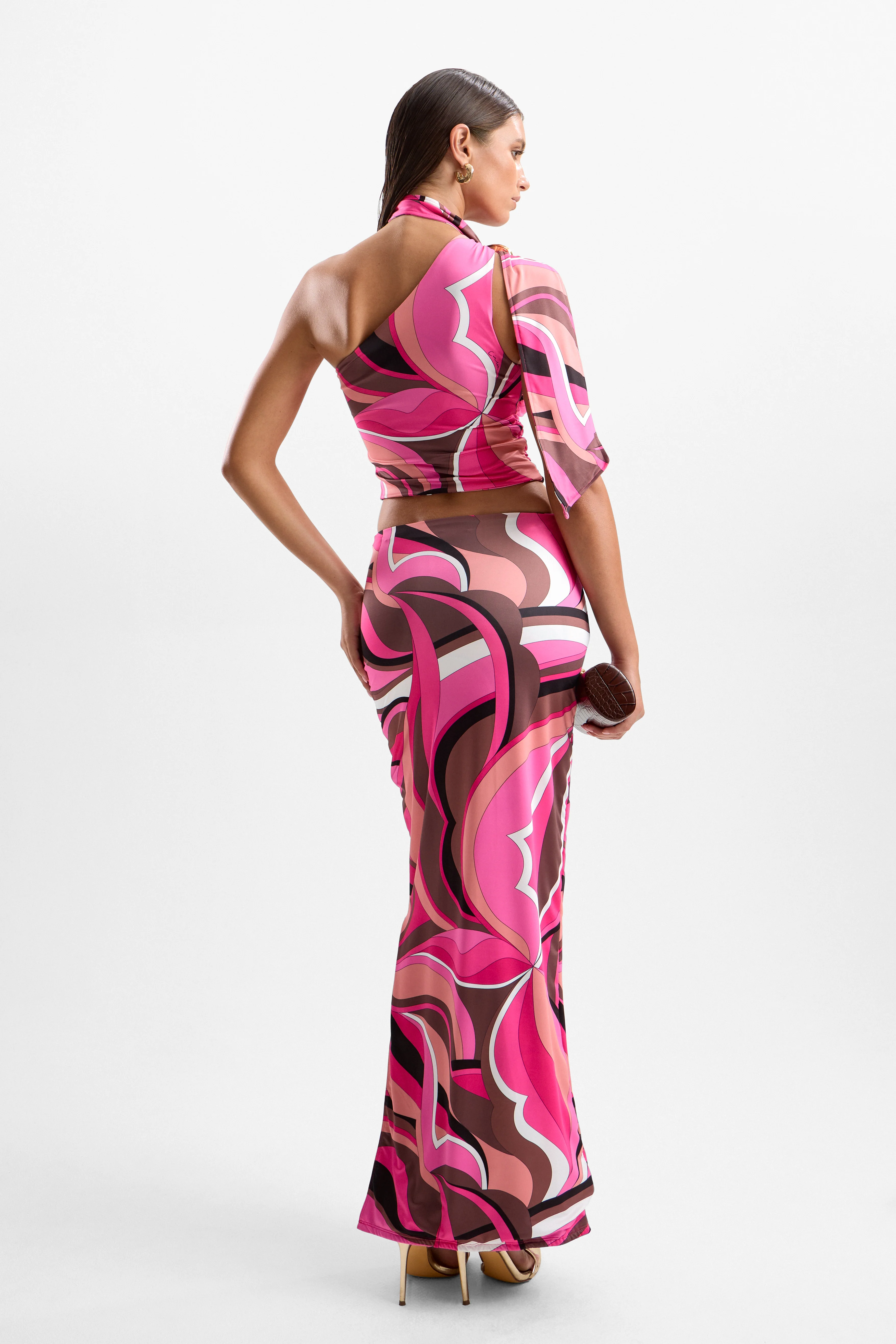 Reverie Halo Maxi Skirt - Dolce Pink - Image 2