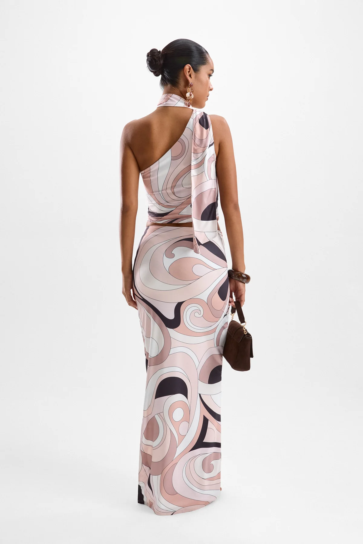Reverie Halo Maxi Skirt - Mars Beige - Image 2