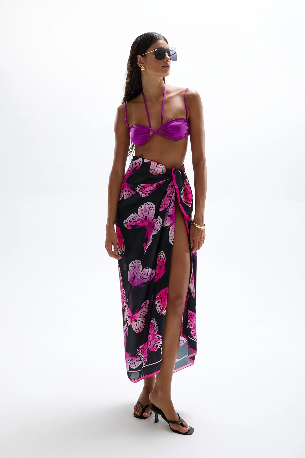 Riot Bikini Top - Iris - Image 4