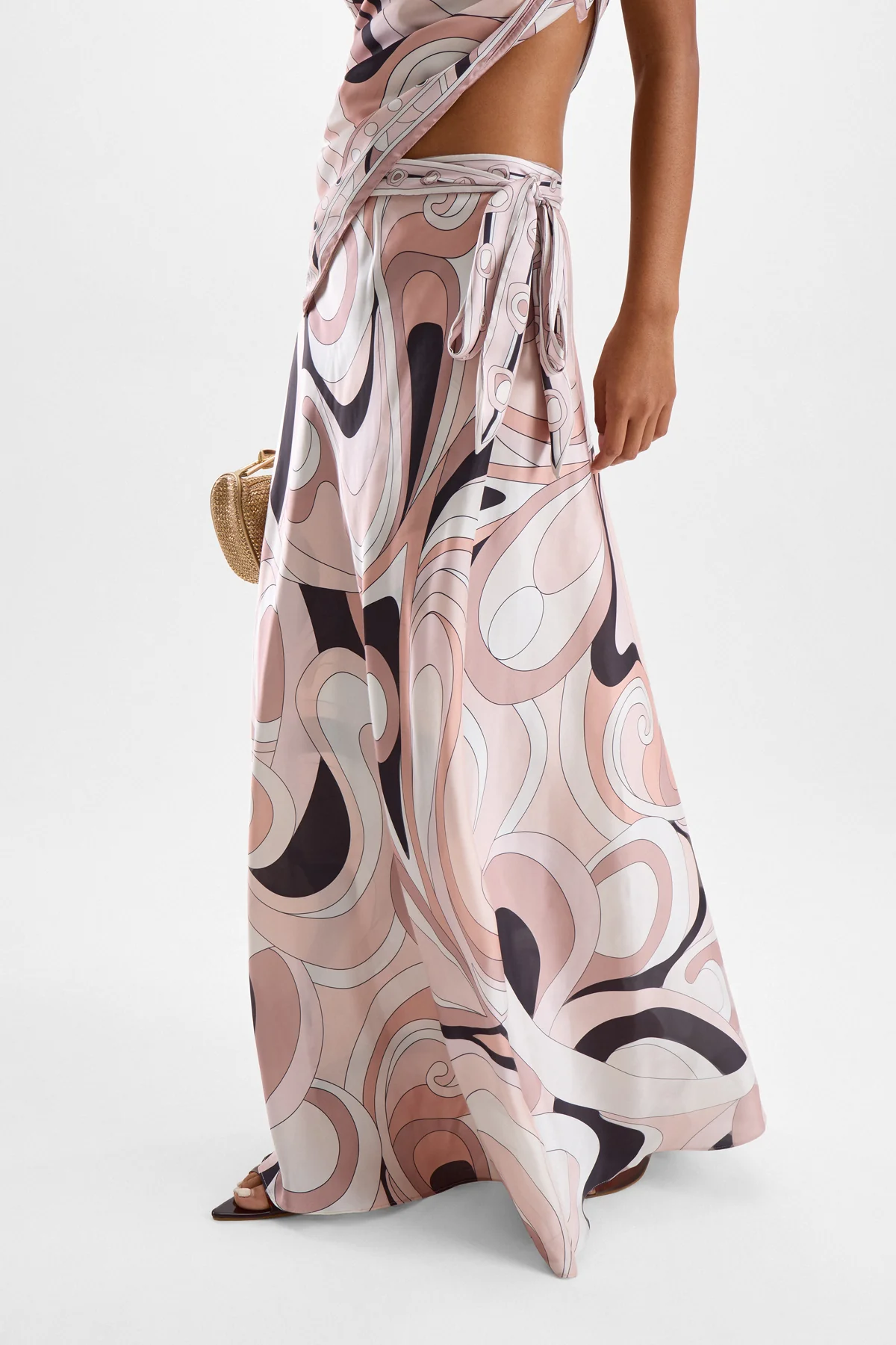 Sienna Maxi Skirt - Mars Beige - Image 3