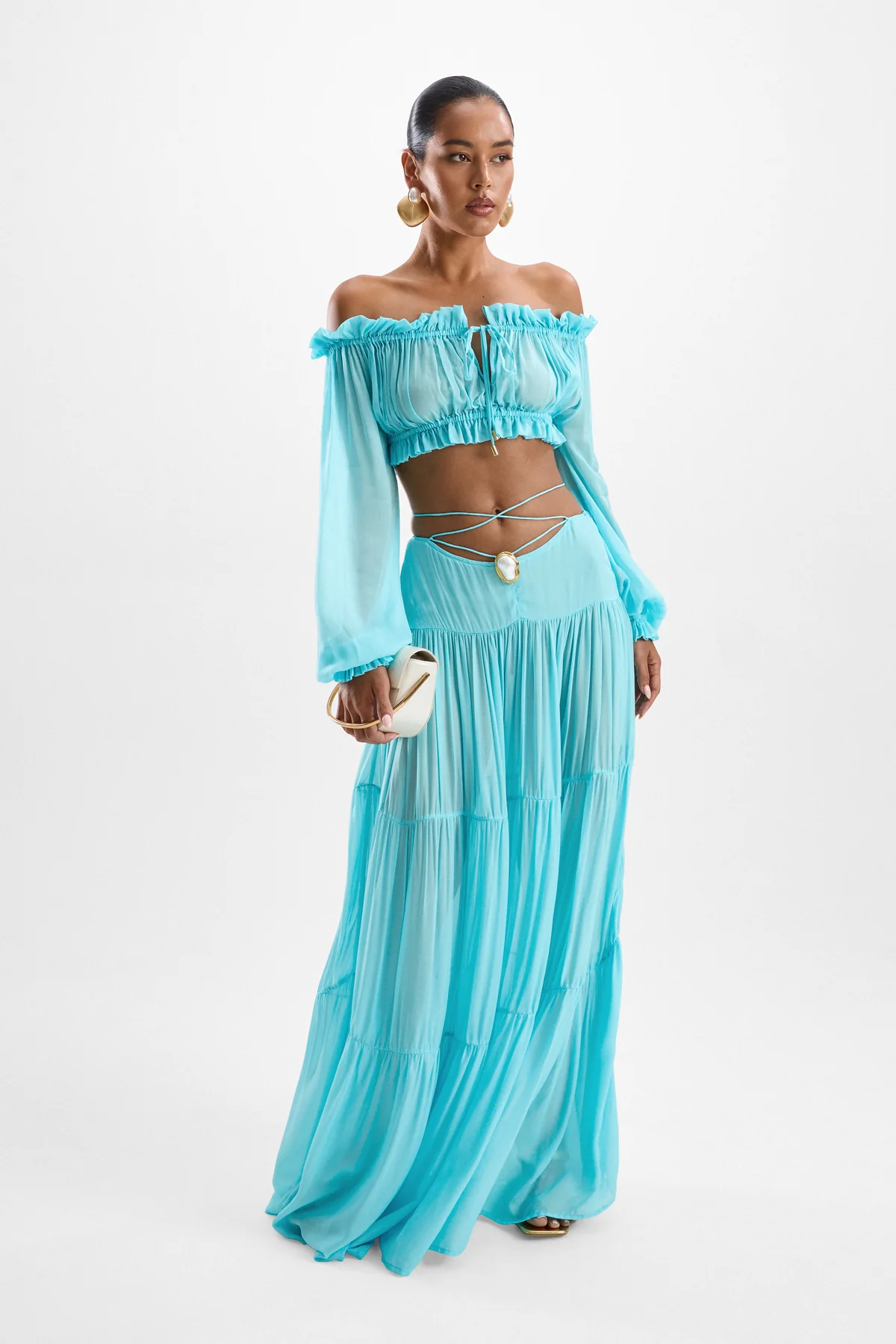 Song Moonstone Skirt - Blue Lagoon