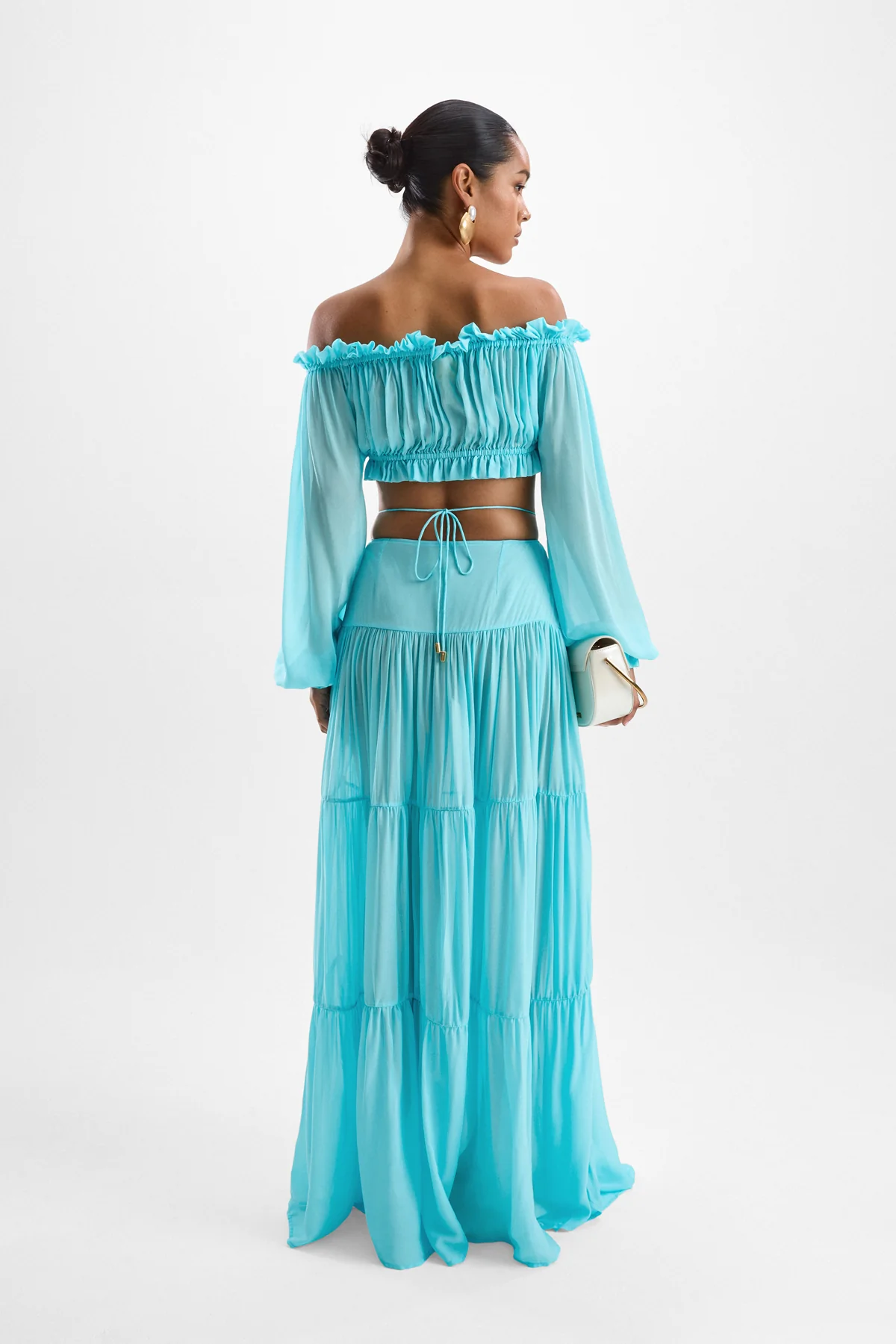 Song Moonstone Skirt - Blue Lagoon - Image 2