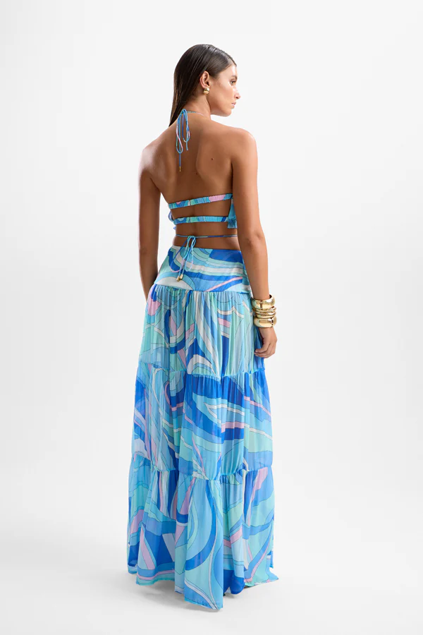 Spice Ruched Top - Dolce Blue - Image 2