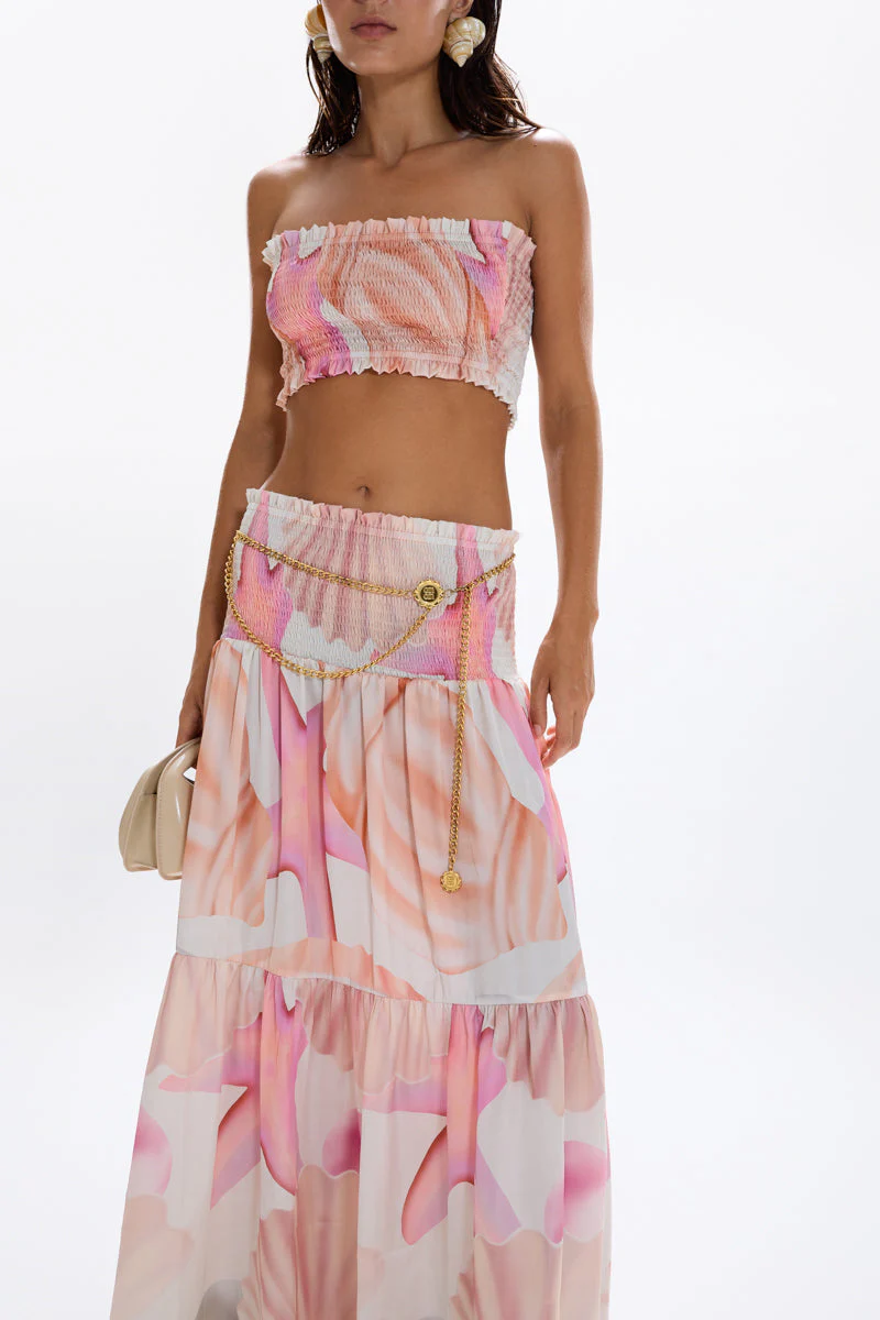 Vagabond Maxi Skirt - Tahiti Pink - Image 4