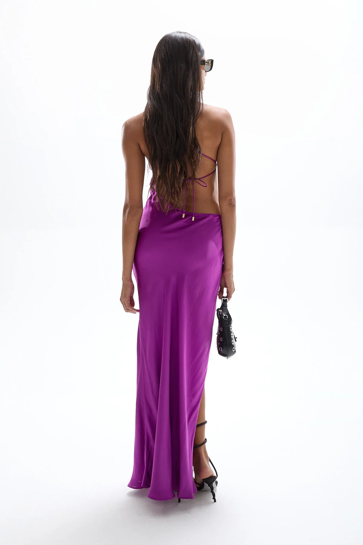 Villa Butterfly Maxi Dress - Iris - Image 3