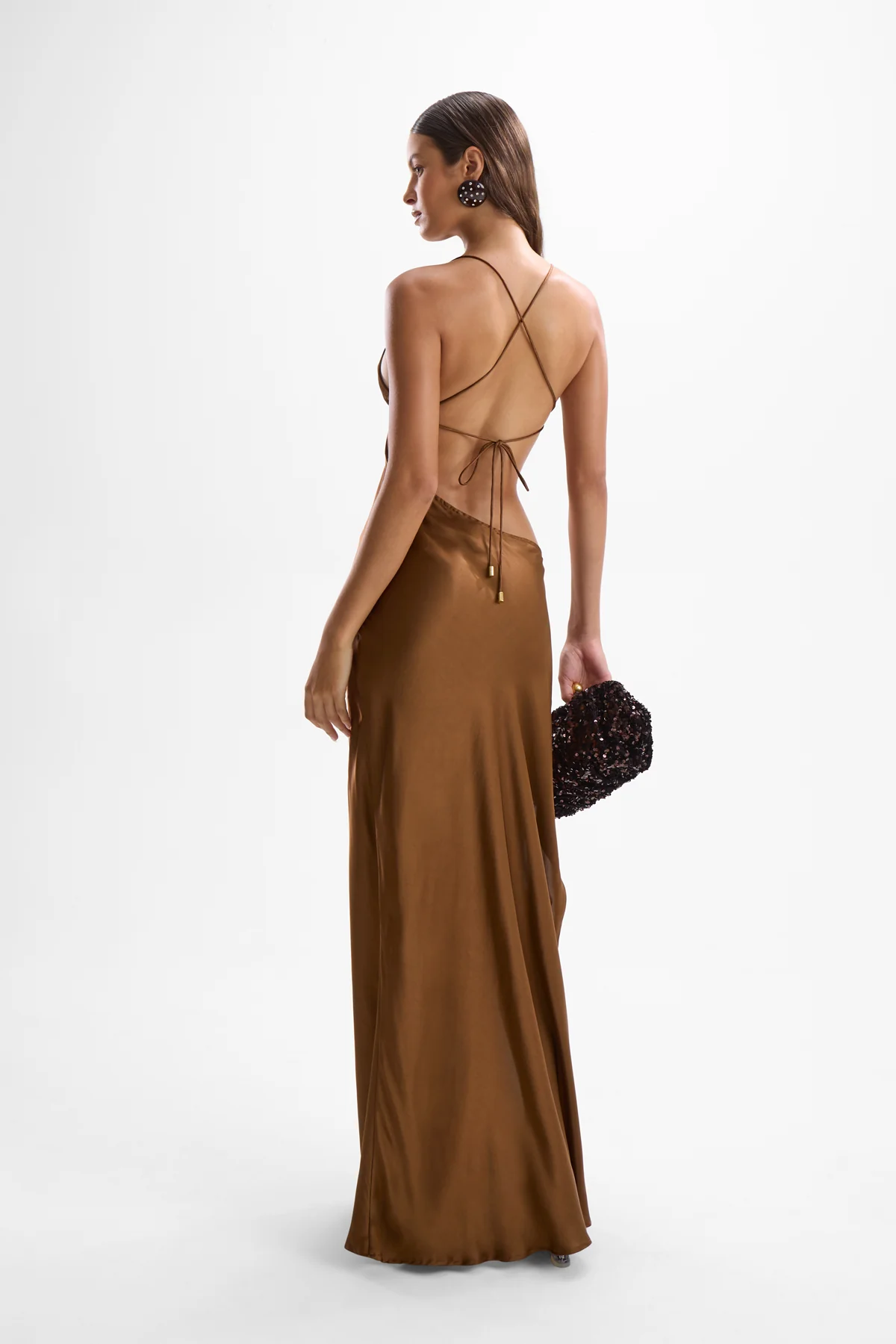 Villa Moonstone Dress - Mocha - Image 3