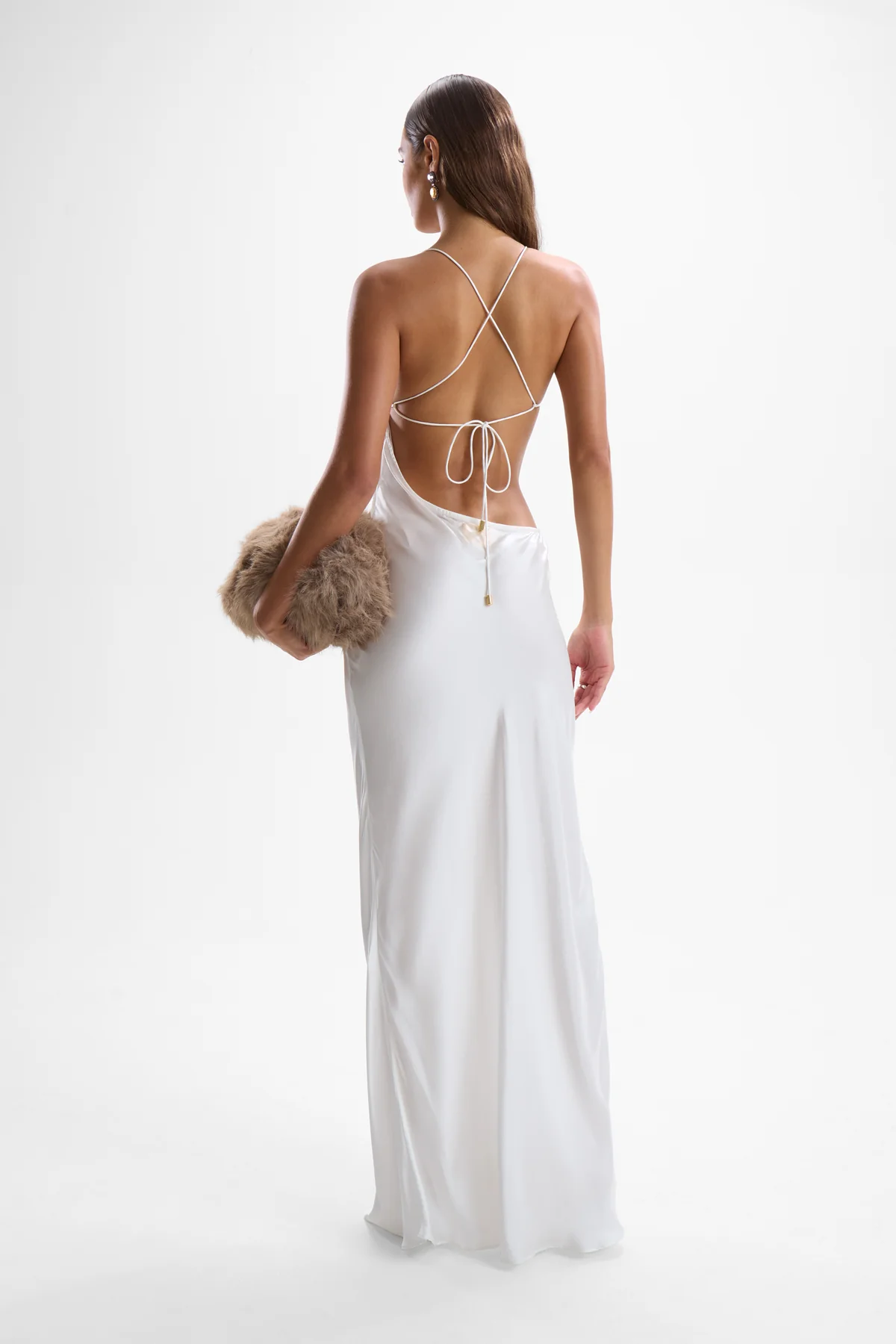 Villa Moonstone Dress - Pearl - Image 2