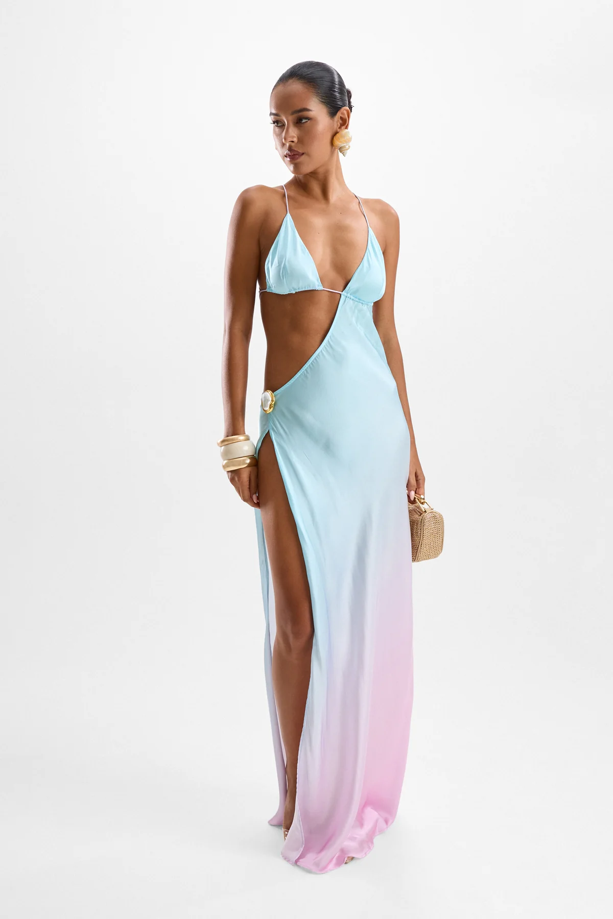 Villa Moonstone Maxi Dress - Gelato - Image 5